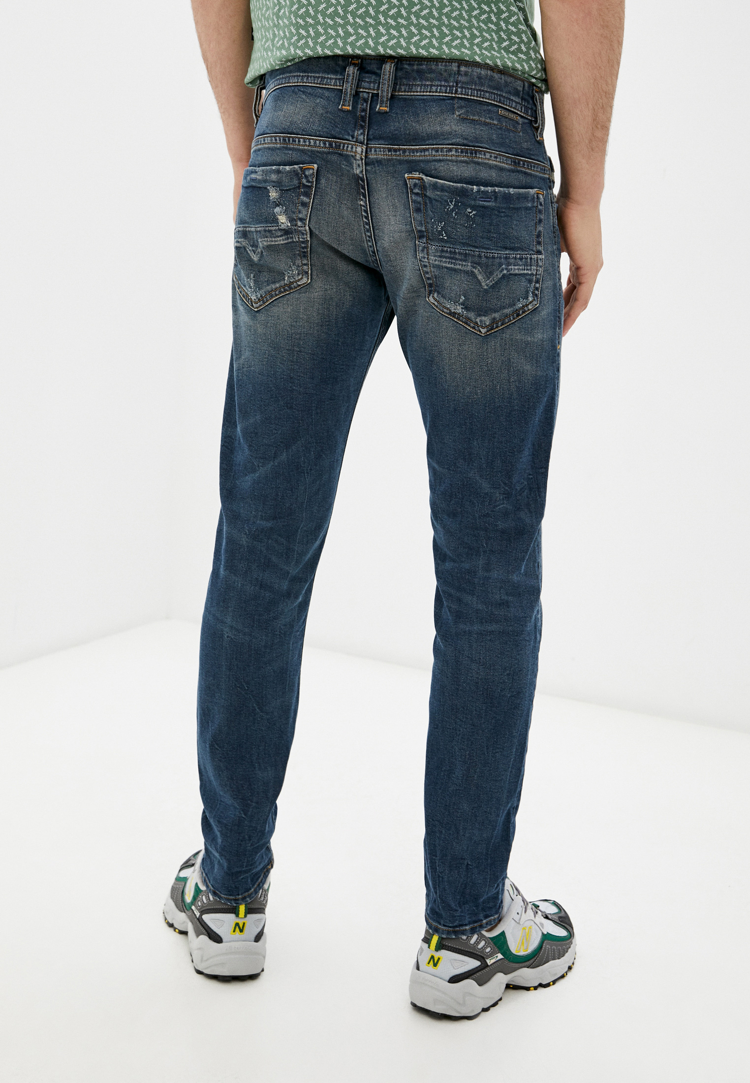 Мужские зауженные джинсы Diesel (Дизель) 00SW1P083AC: изображение 3