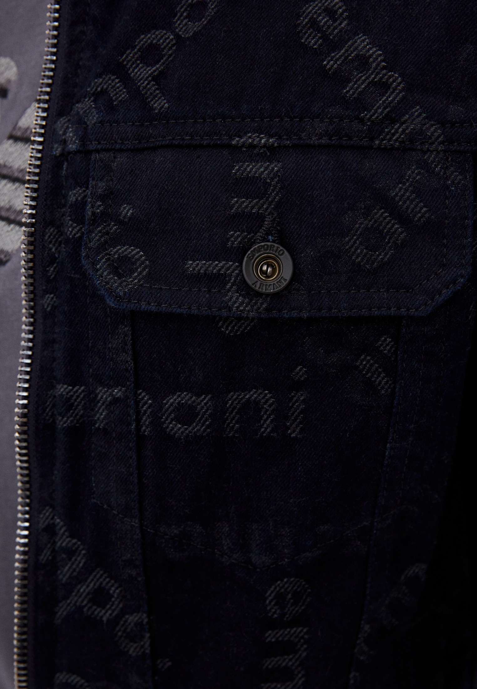 Джинсовая куртка Emporio Armani (Эмпорио Армани) 3K1B891DY6Z: изображение 5
