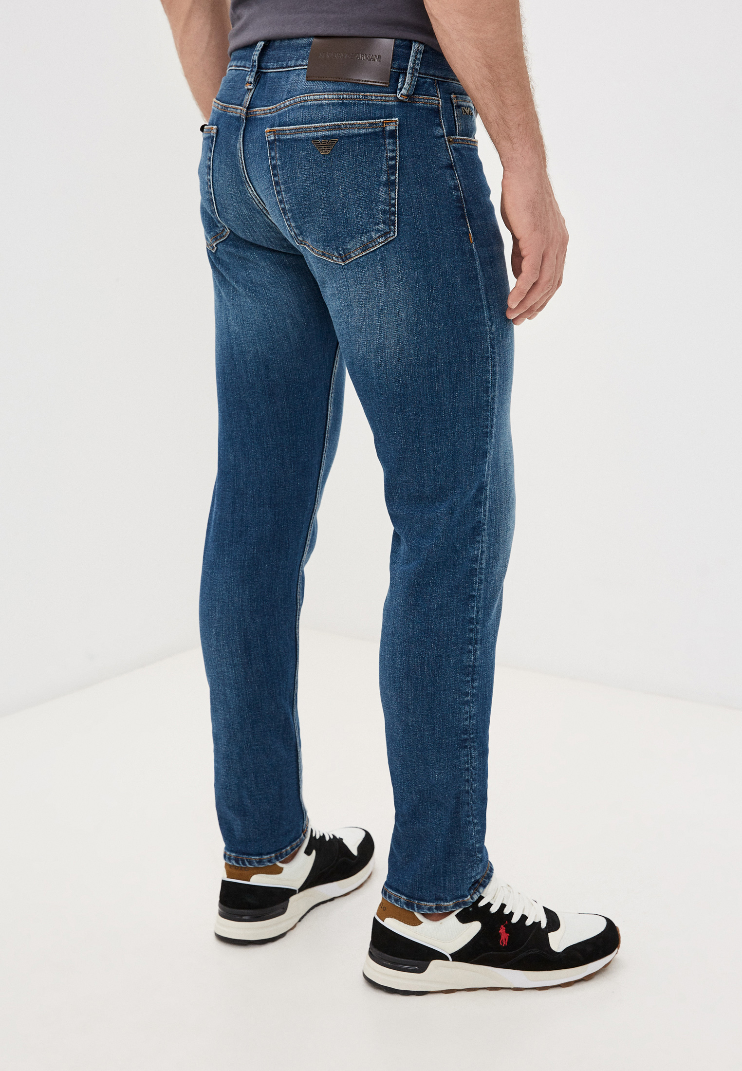 Мужские прямые джинсы Emporio Armani (Эмпорио Армани) 3K1J751DX2Z: изображение 4