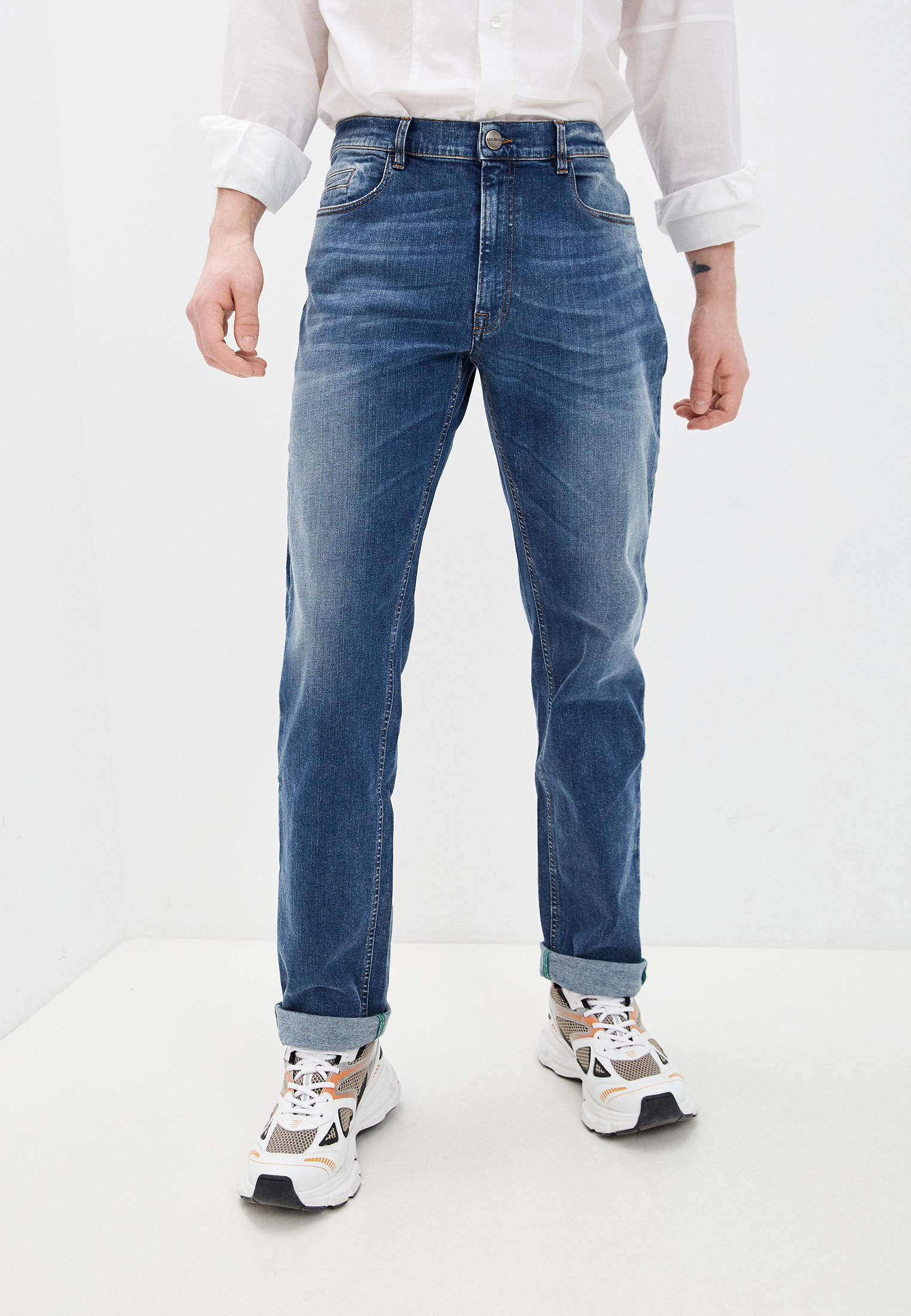 Мужские прямые джинсы Bikkembergs (Биккембергс) C Q 102 00 S 3081: изображение 1