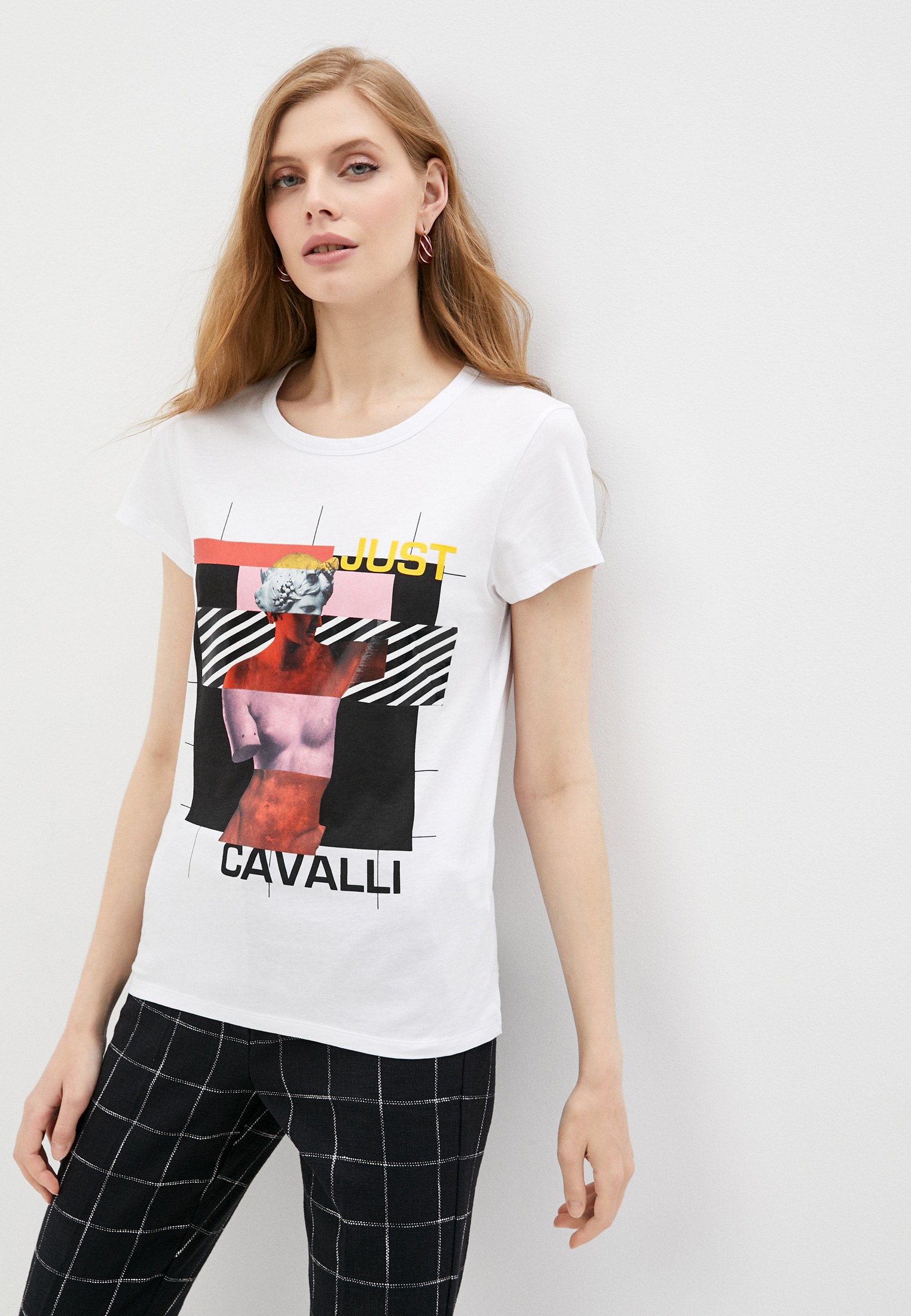 Футболка с коротким рукавом Just Cavalli (Джаст Кавалли) Футболка Just Cavalli