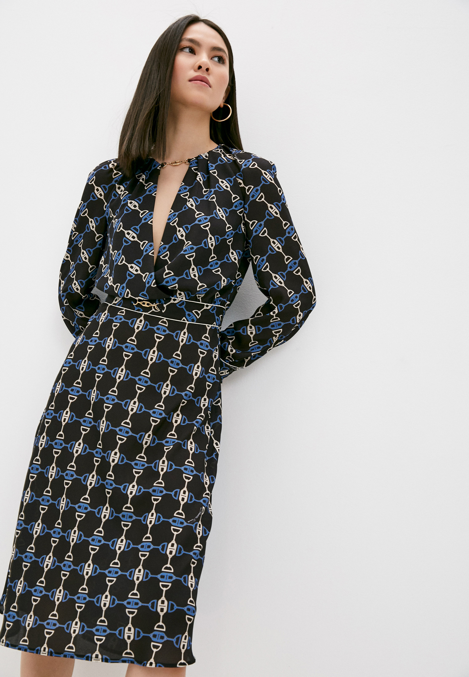 Платье женское Elisabetta Franchi AB07311E2 купить за 20400 руб.