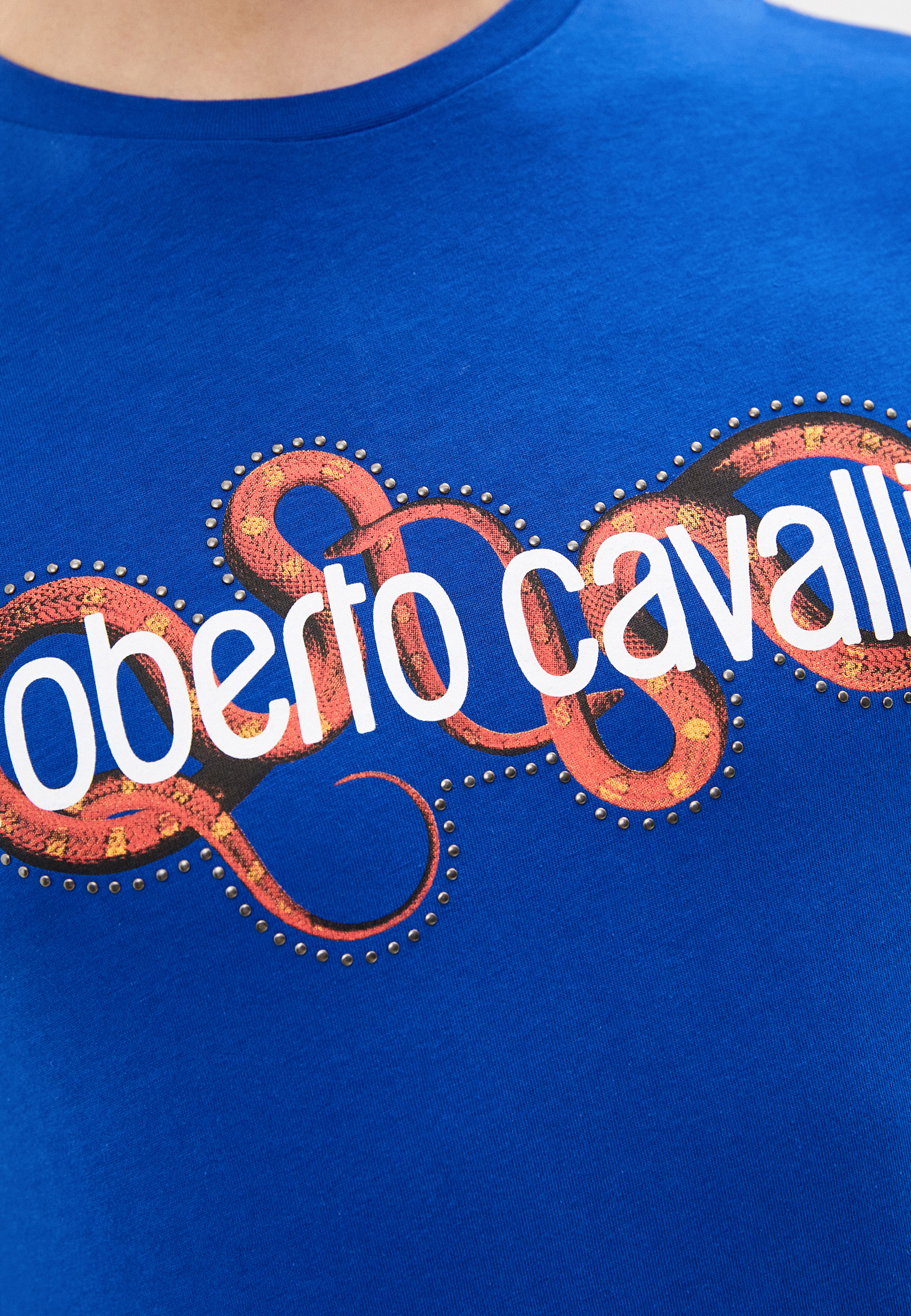 Мужская футболка Roberto Cavalli (Роберто Кавалли) HST62DA270: изображение 5