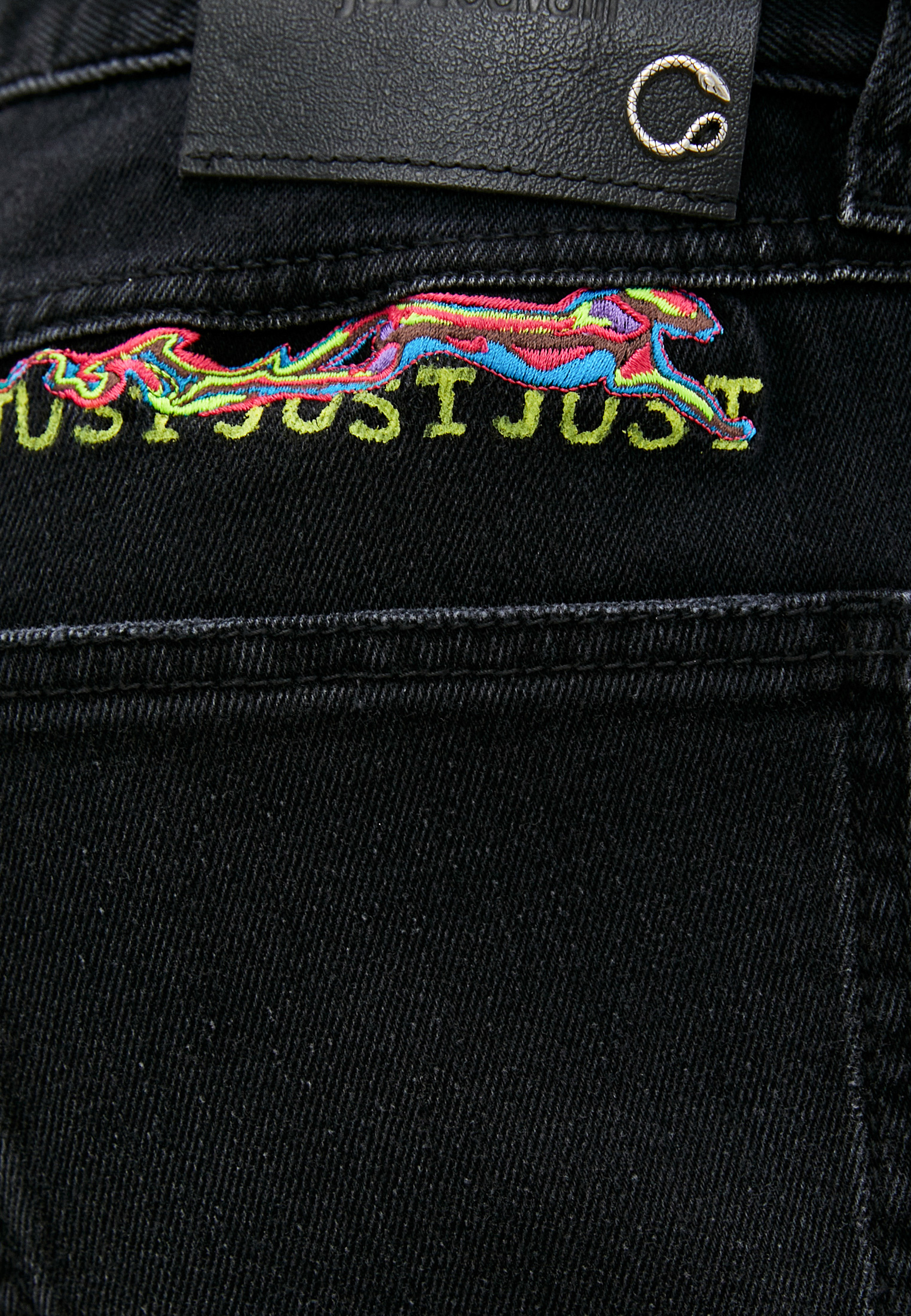 Мужские зауженные джинсы Just Cavalli (Джаст Кавалли) S01LA0091 N31637: изображение 5