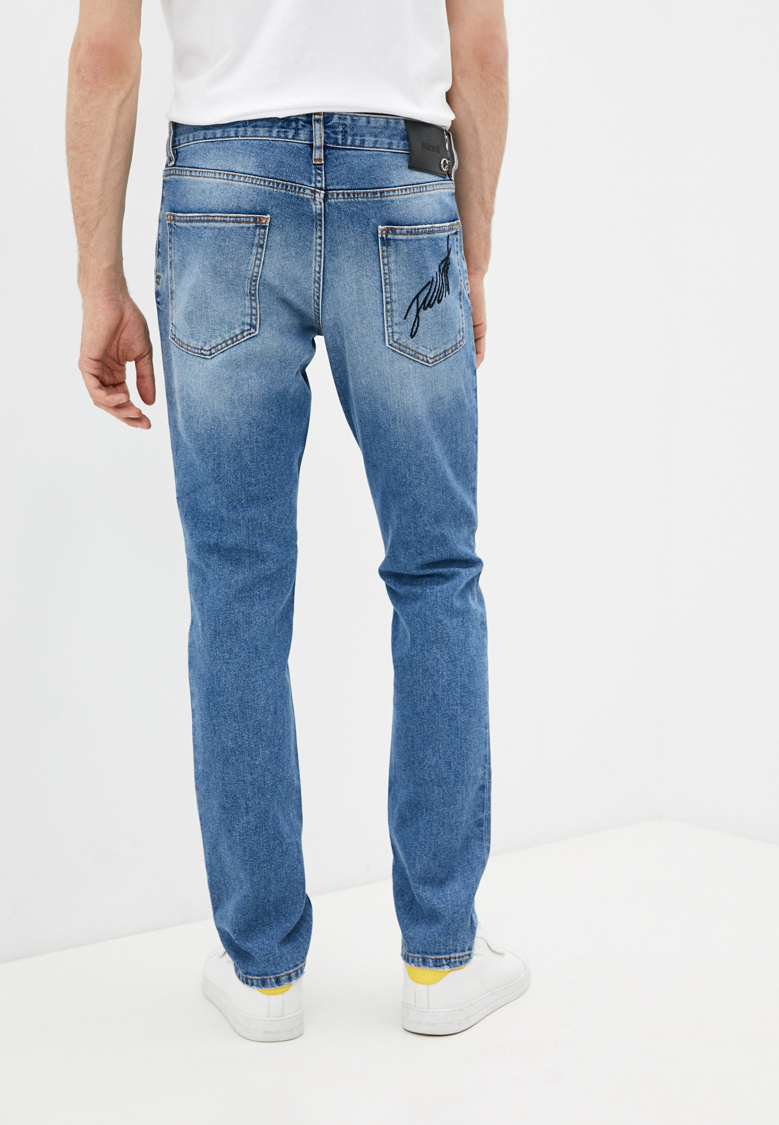 Мужские зауженные джинсы Just Cavalli (Джаст Кавалли) S03LA0089 N31687: изображение 9