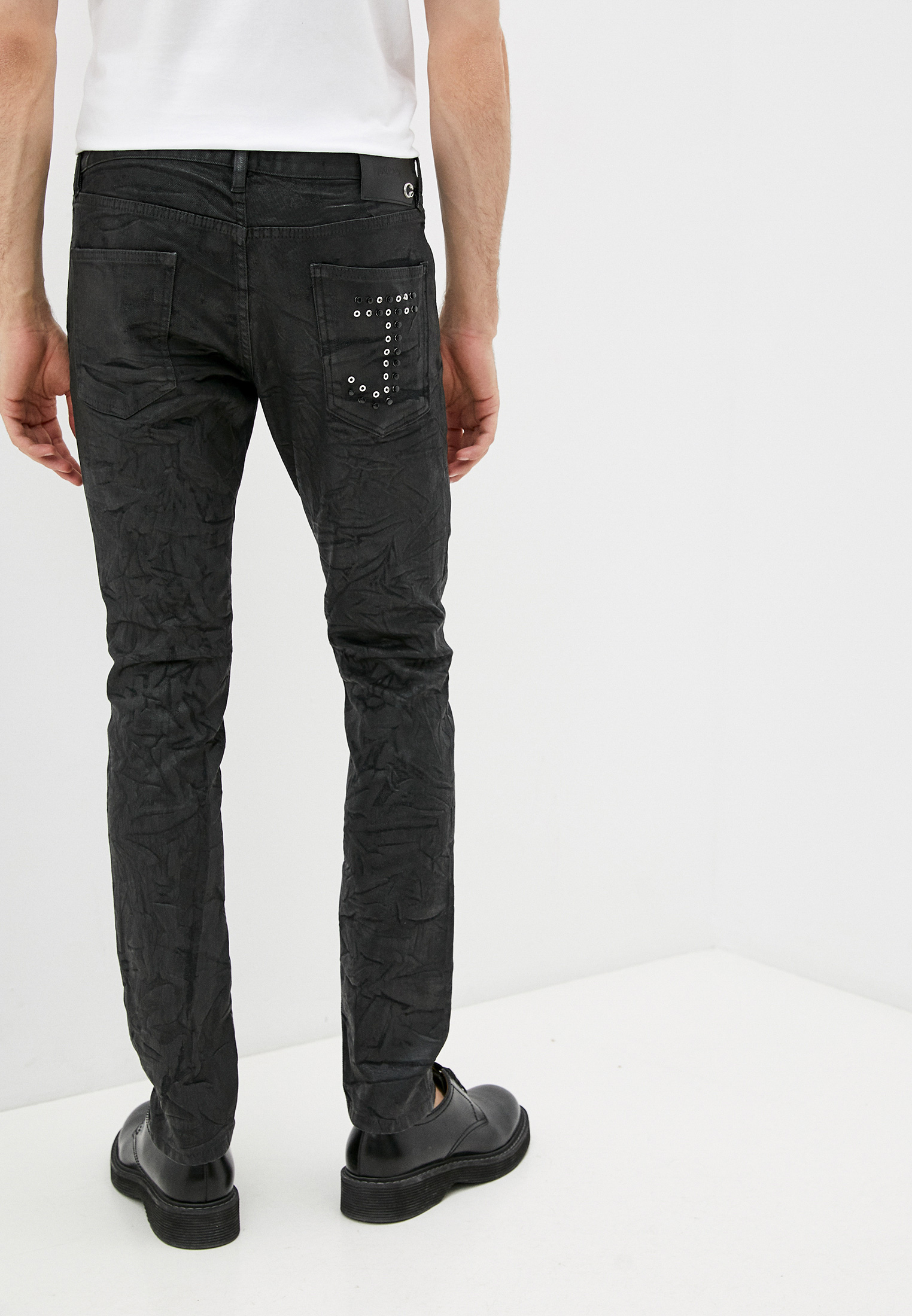 Мужские зауженные джинсы Just Cavalli (Джаст Кавалли) S03LA0089 N31691: изображение 4