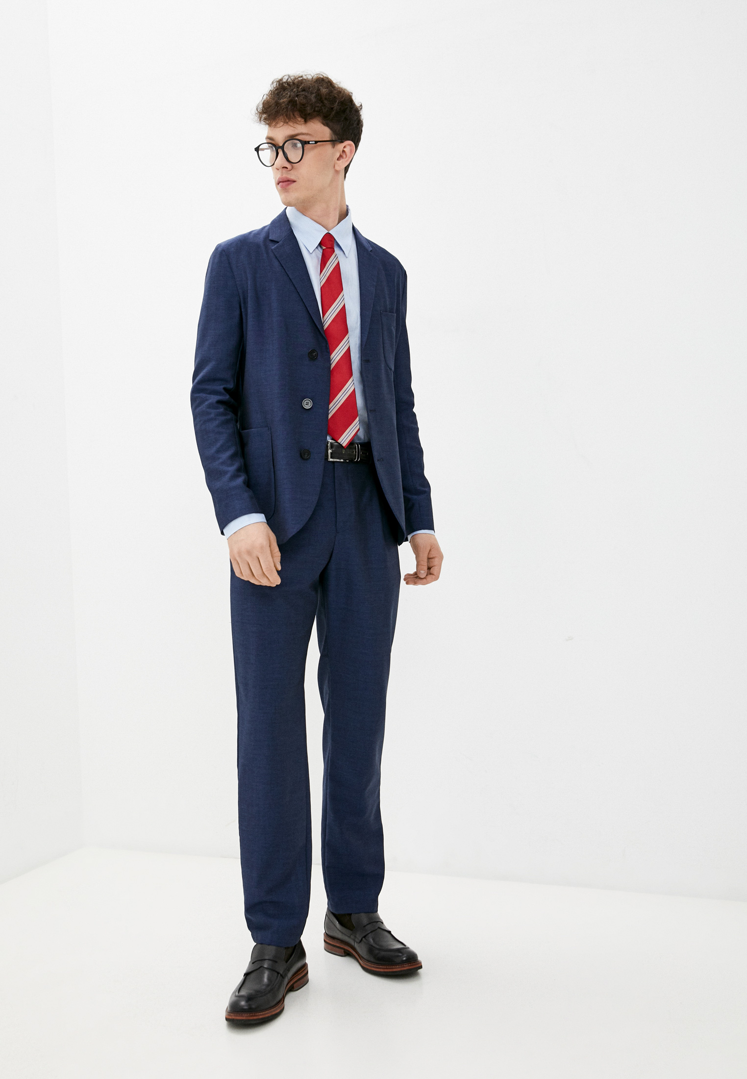 Мужские классические брюки Emporio Armani (Эмпорио Армани) W1P21A W1032: изображение 3