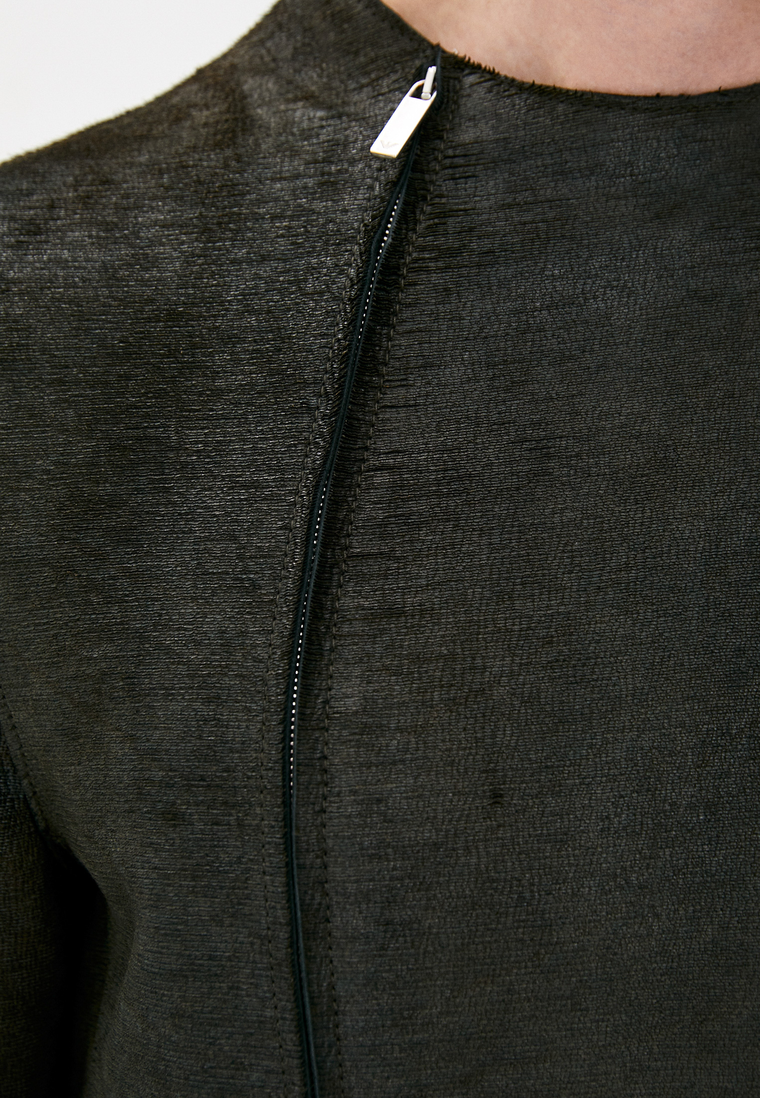 Кожаная куртка Emporio Armani (Эмпорио Армани) W1P30: изображение 5