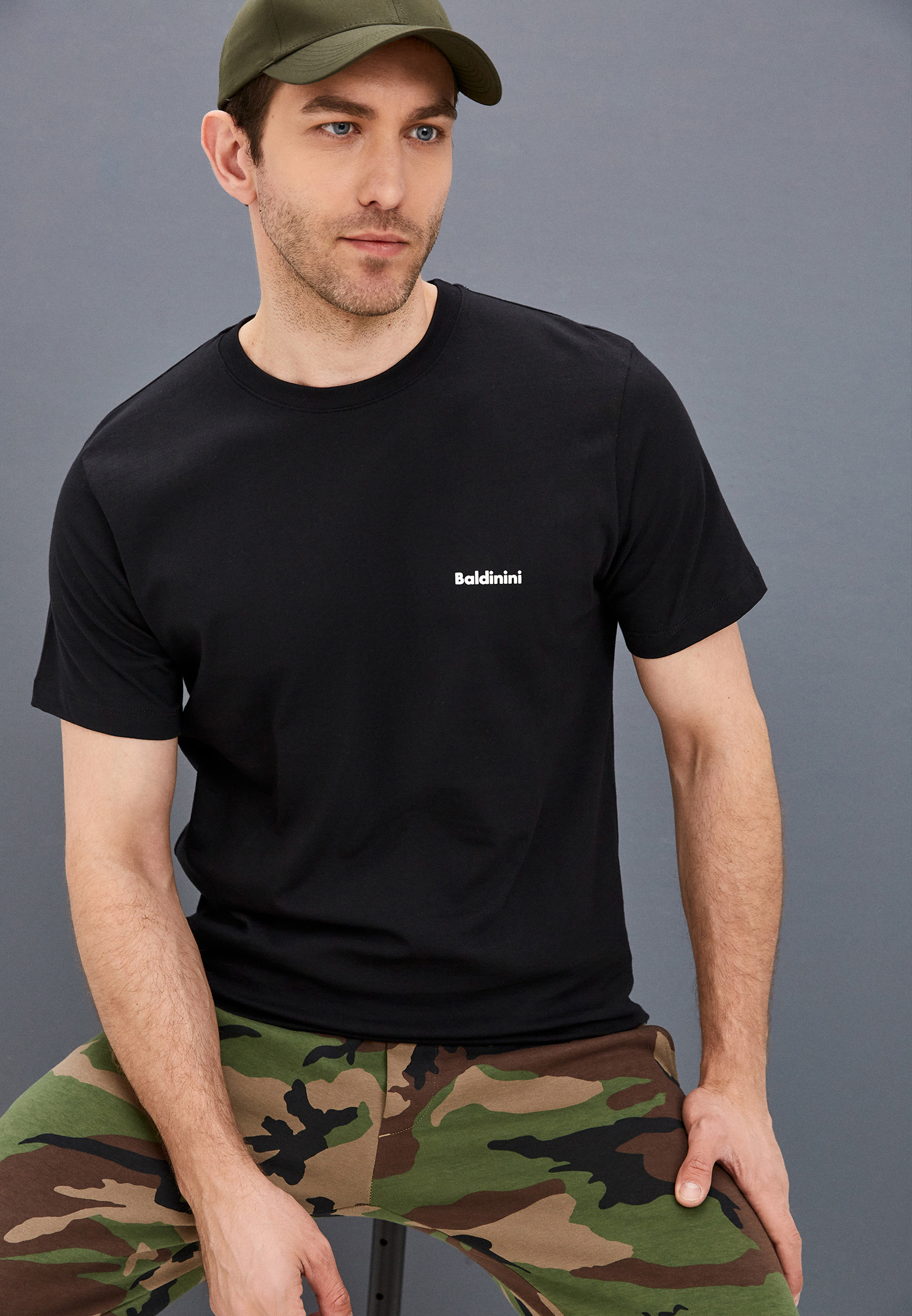 Мужская футболка Baldinini (Балдинини) A1UTS01BTEJ004: изображение 2