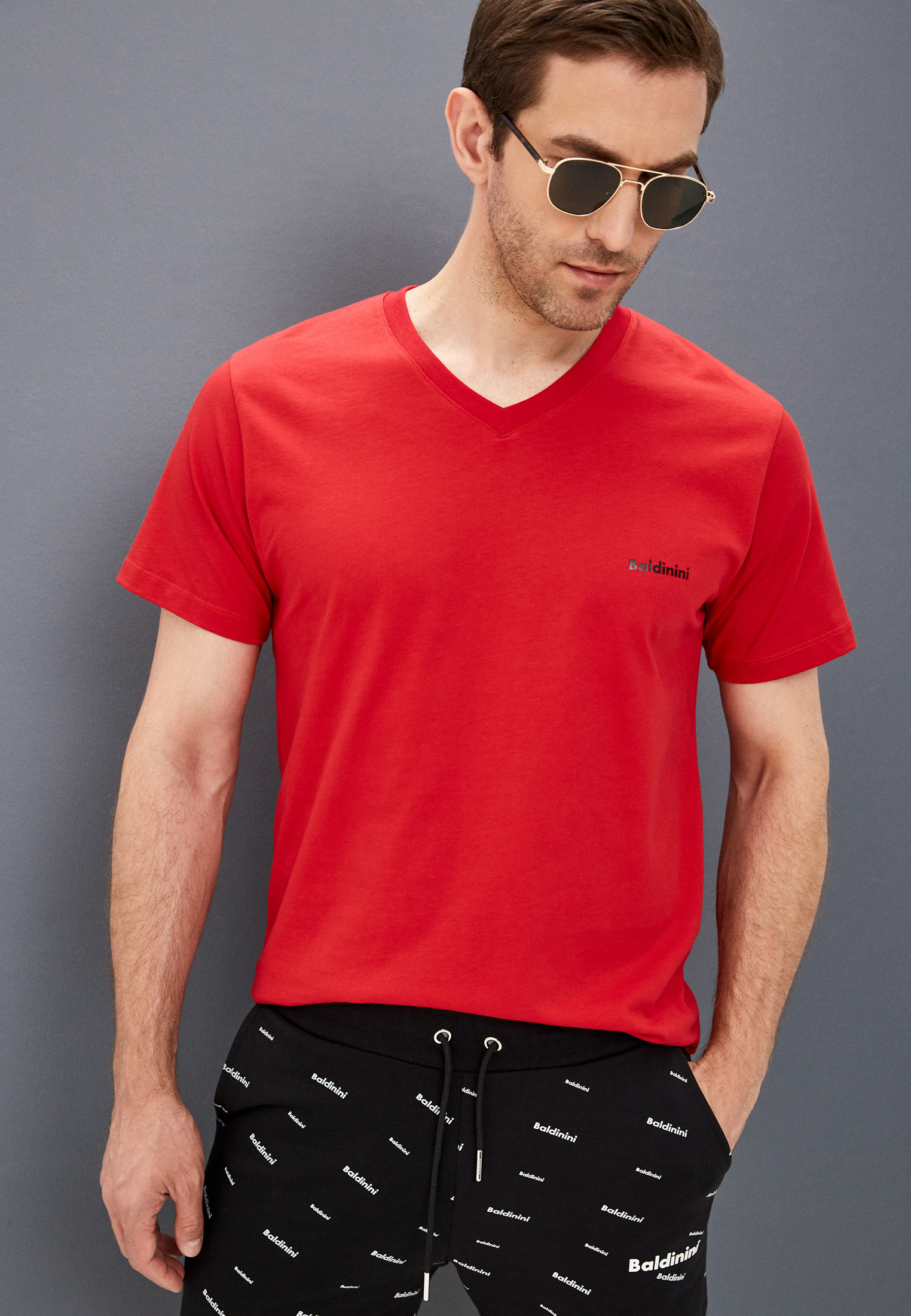 Мужская футболка Baldinini (Балдинини) A1UTS02ATEJ004: изображение 2