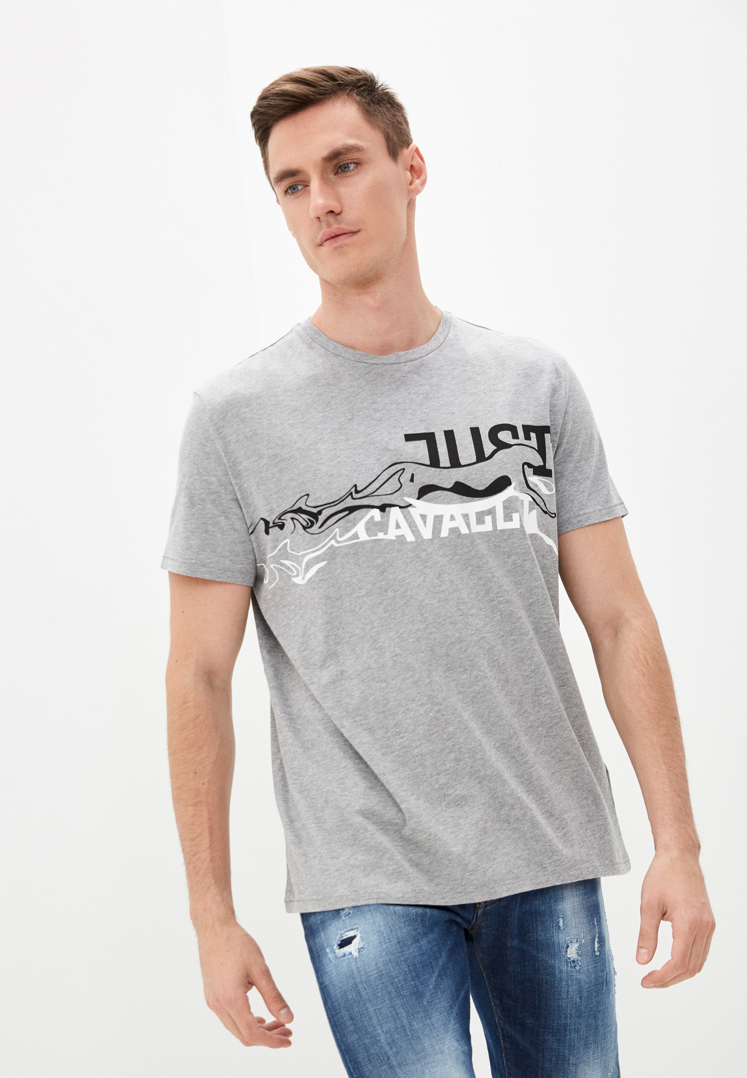 Мужская футболка Just Cavalli (Джаст Кавалли) S03GC0555N20663816M: изображение 4
