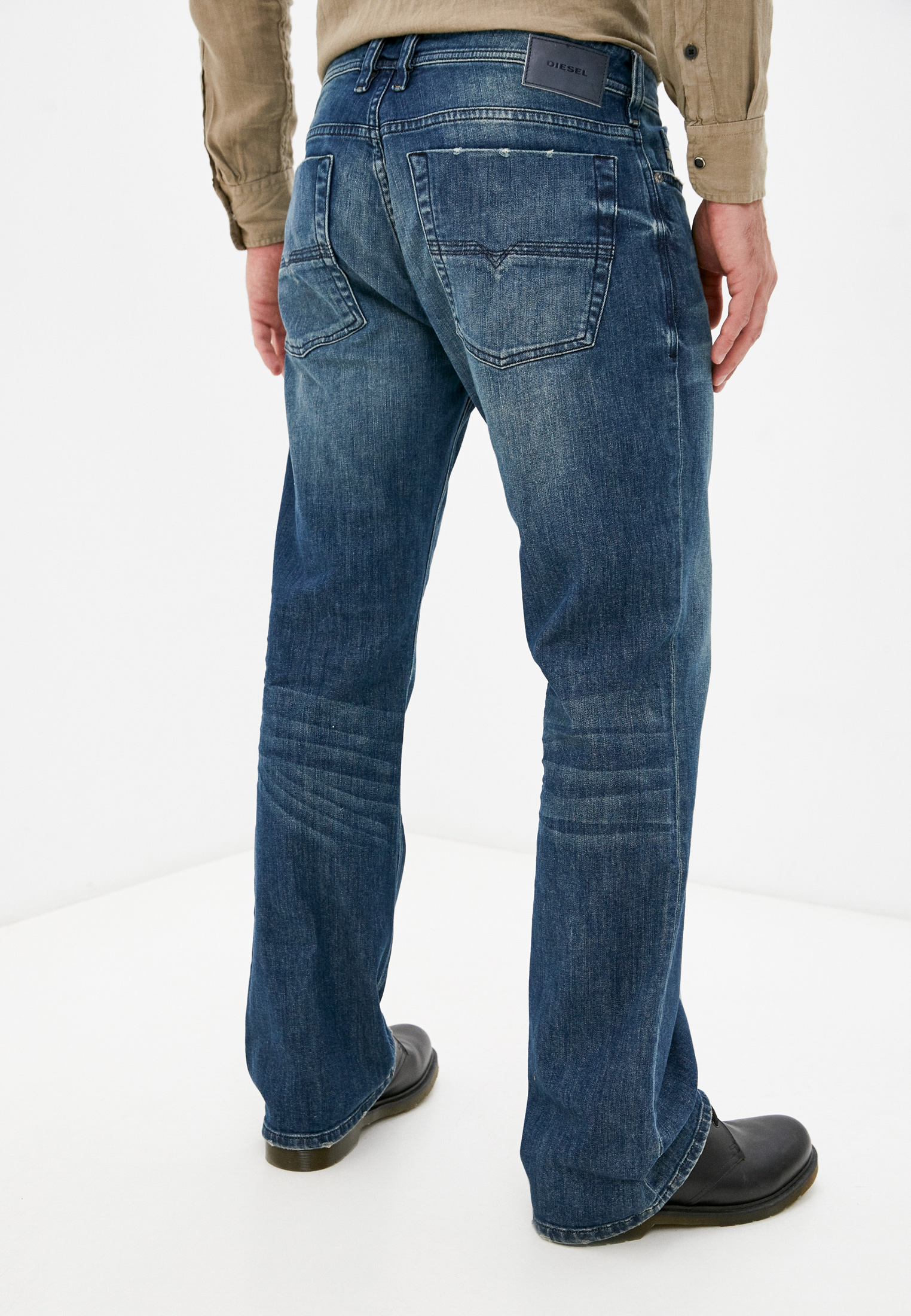 Мужские прямые джинсы Diesel (Дизель) 00ADS3CN025: изображение 3