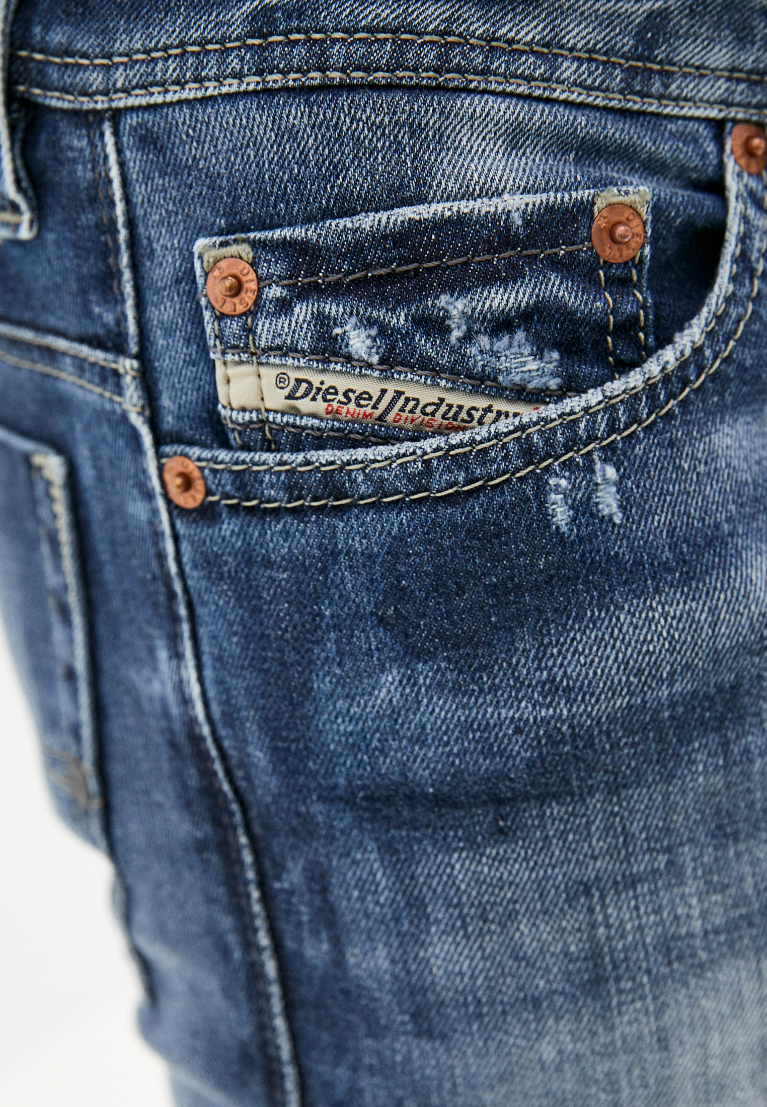 Мужские прямые джинсы Diesel (Дизель) 00C03G084DD: изображение 8