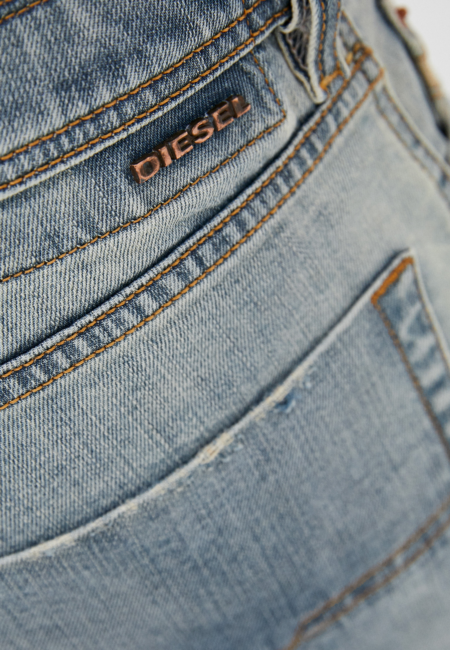 Мужские зауженные джинсы Diesel (Дизель) 00CKRH084UK: изображение 8