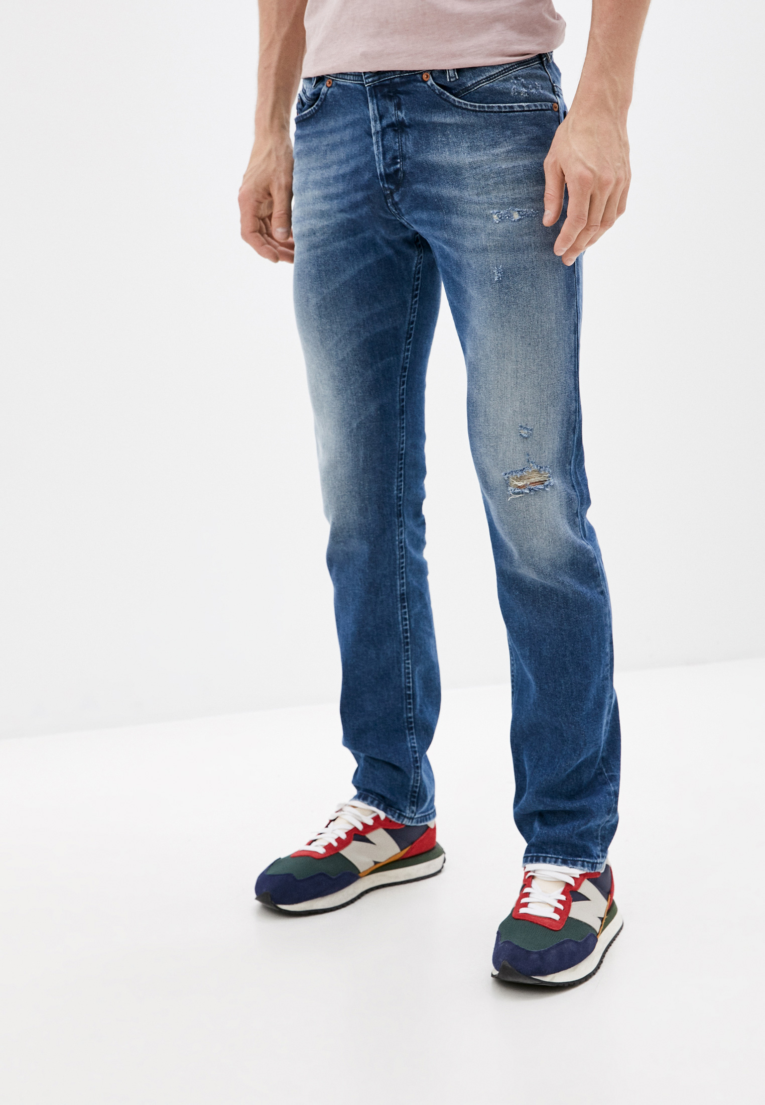Мужские зауженные джинсы Diesel (Дизель) 00CLXER8Q1A: изображение 1