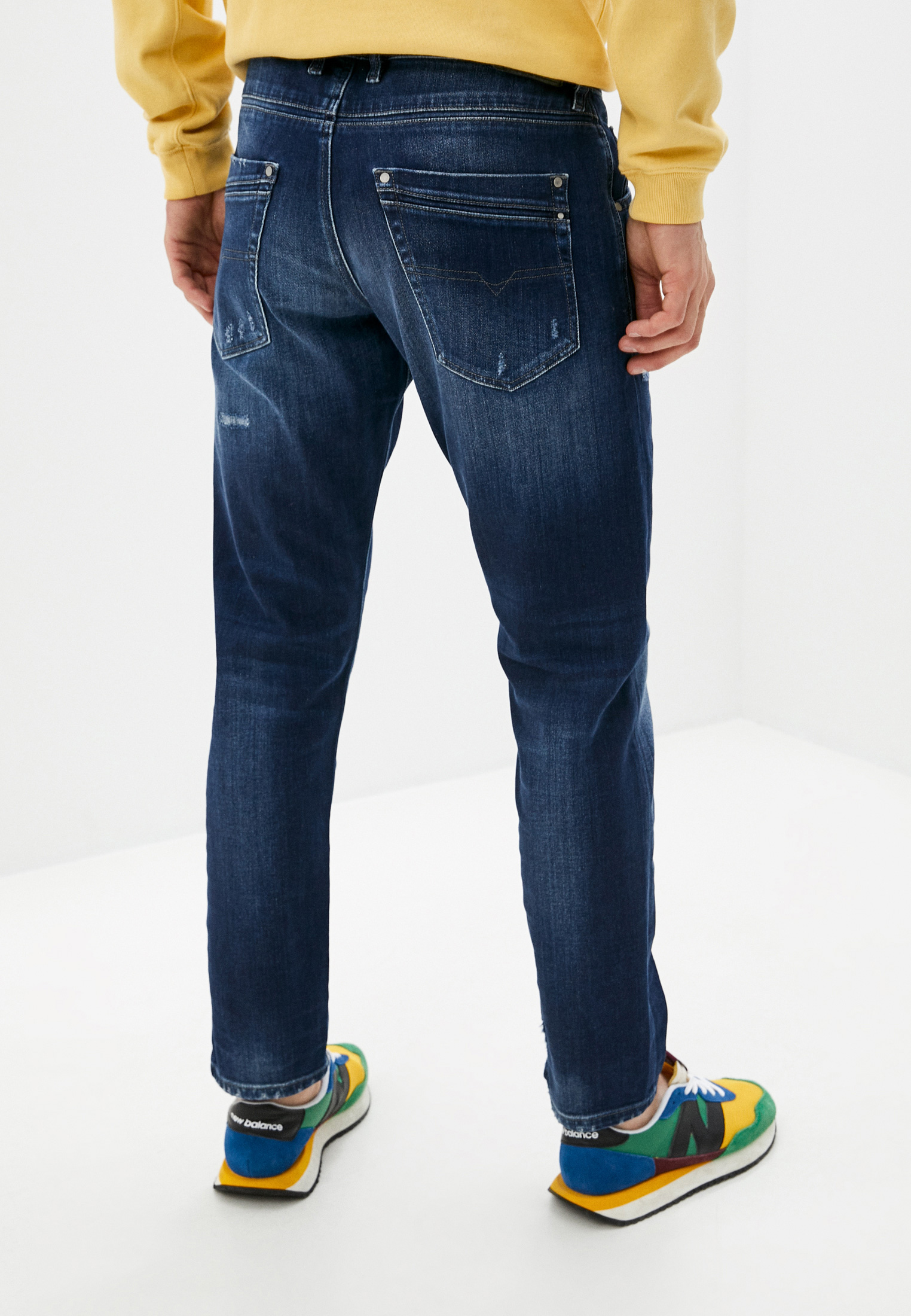 Мужские зауженные джинсы Diesel (Дизель) 00S5A3R8FG4: изображение 3