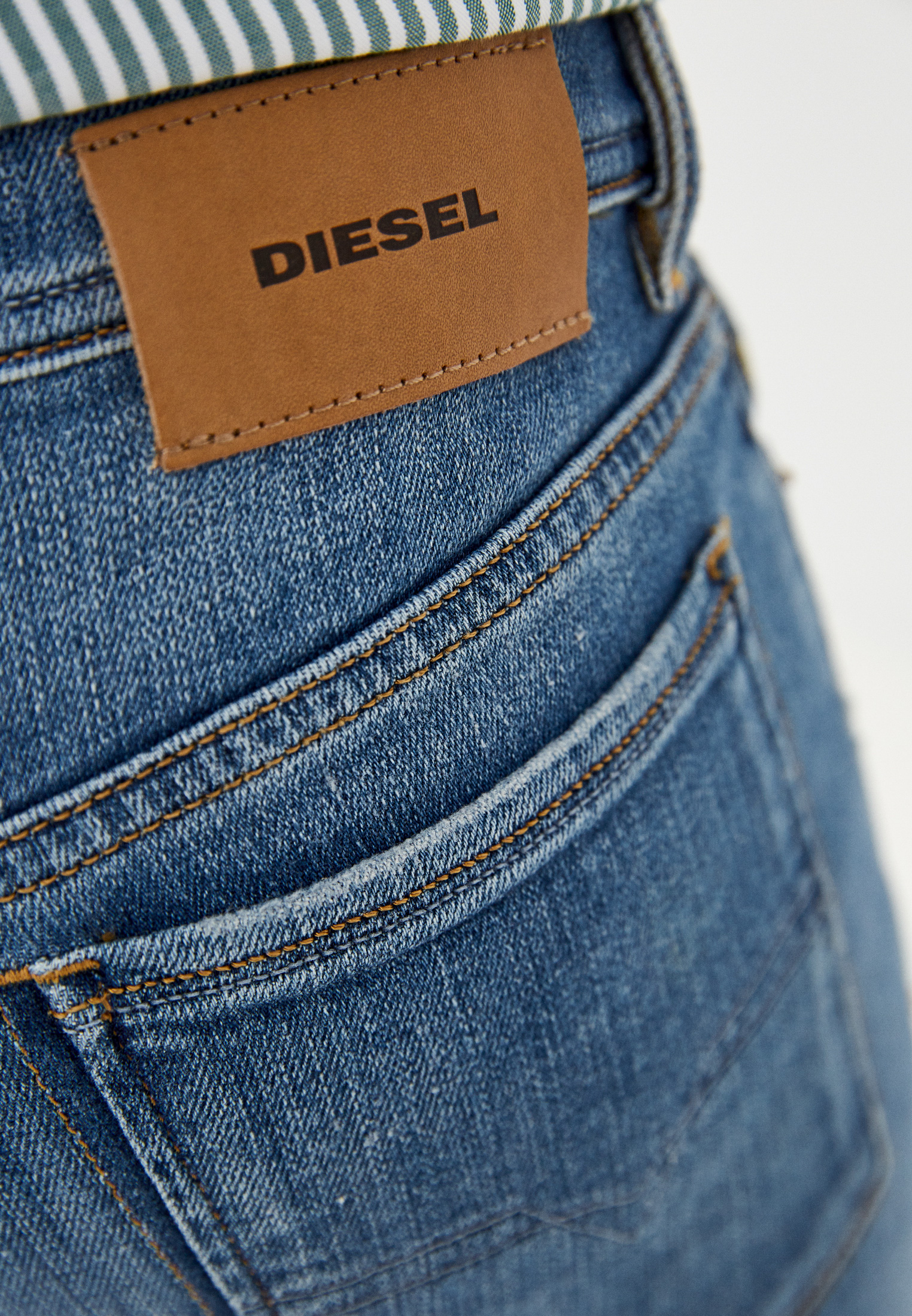 Мужские зауженные джинсы Diesel (Дизель) 00S7VG086AP: изображение 8