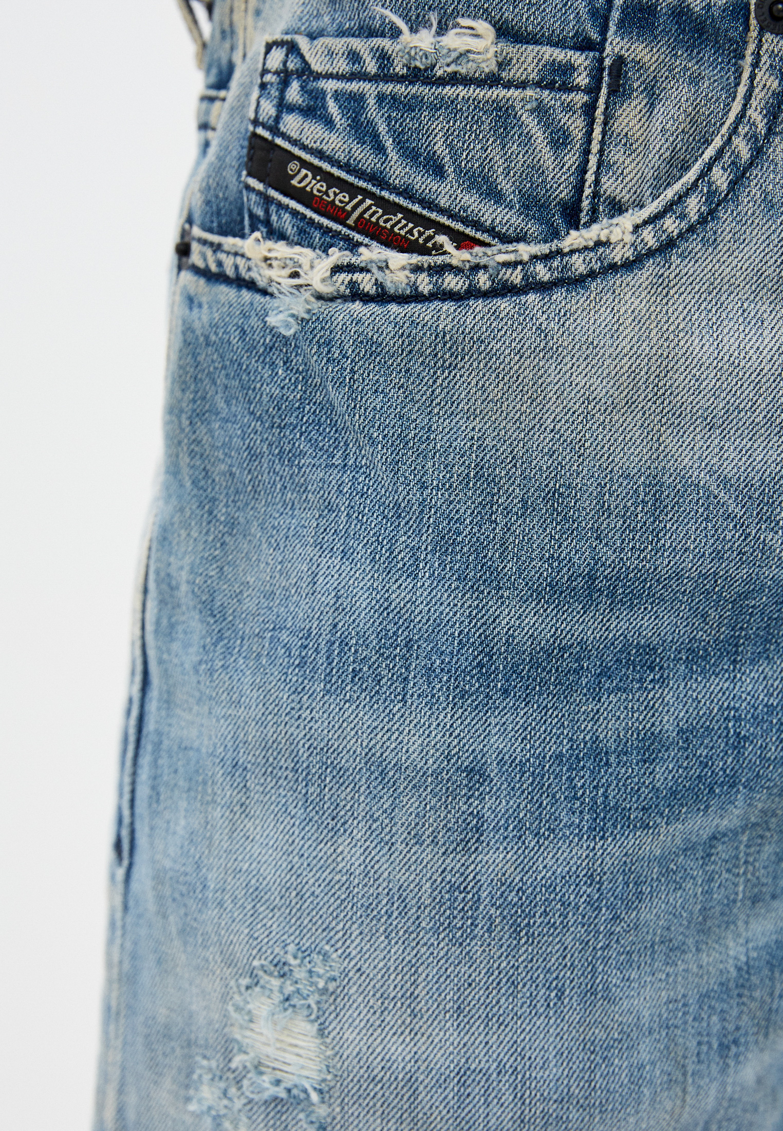 Мужские прямые джинсы Diesel (Дизель) 00SSLF088AP: изображение 4