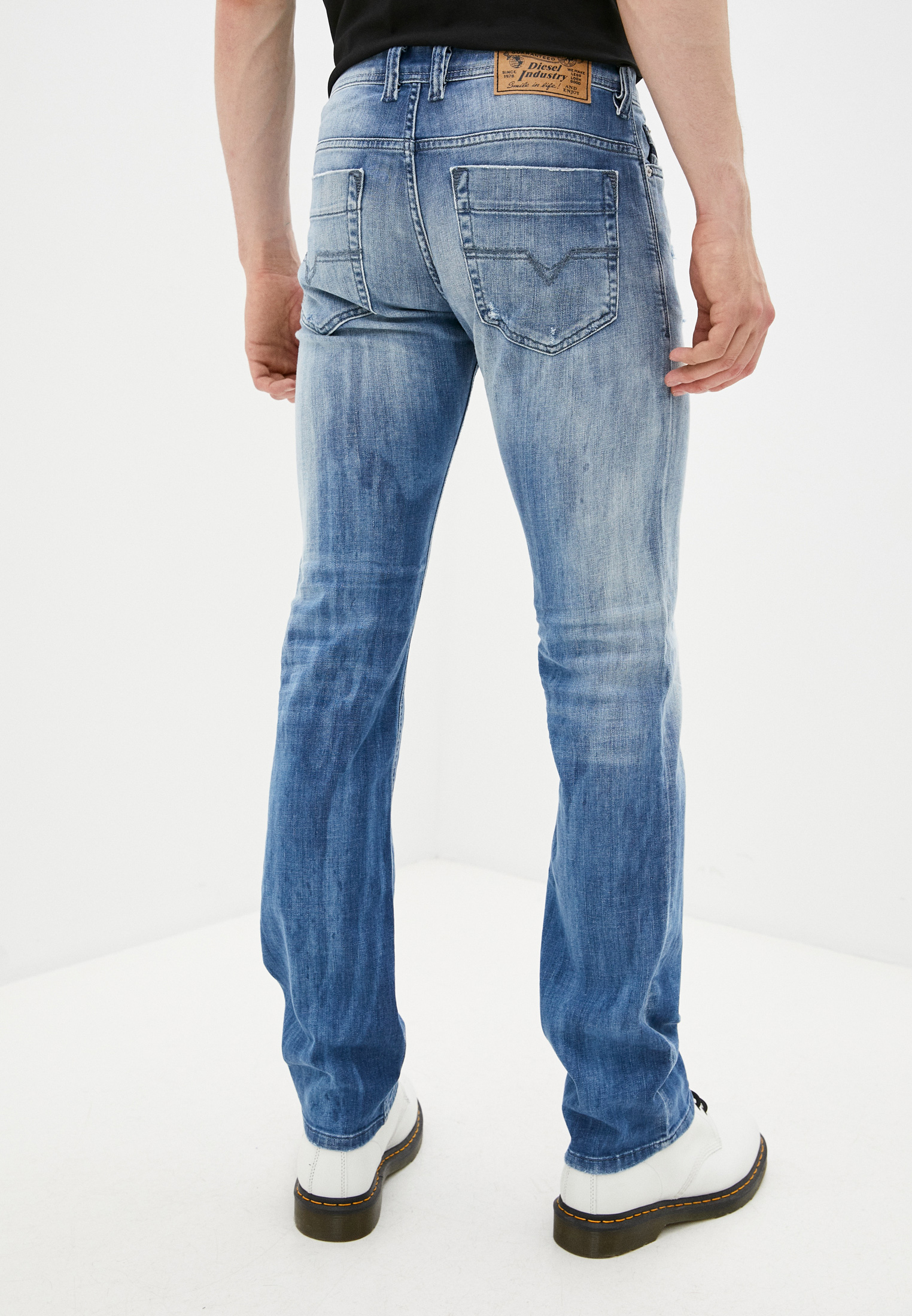 Мужские прямые джинсы Diesel (Дизель) 00SYJXR818S: изображение 3