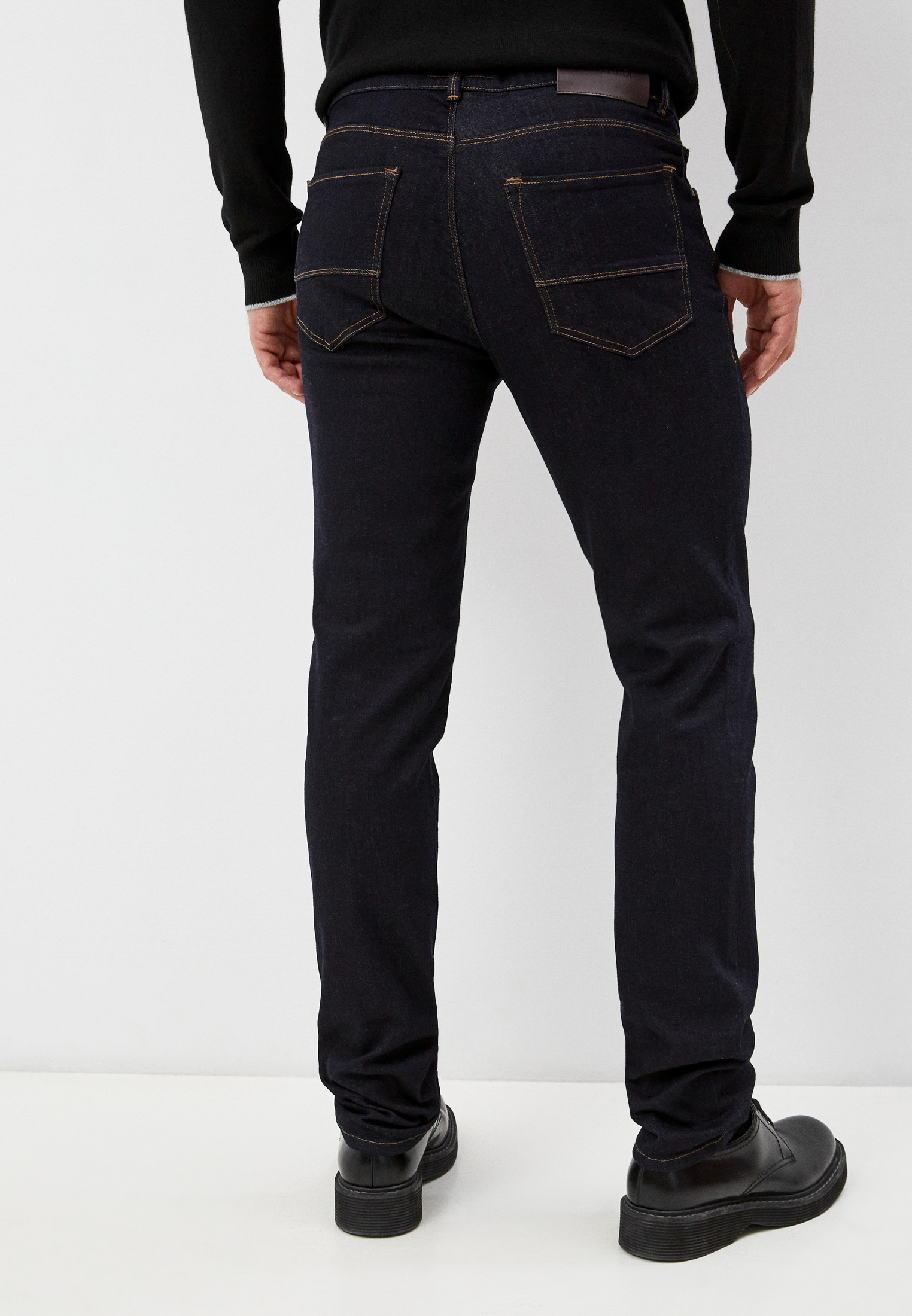 Мужские зауженные джинсы Trussardi (Труссарди) 52J00000-1Y000186: изображение 4