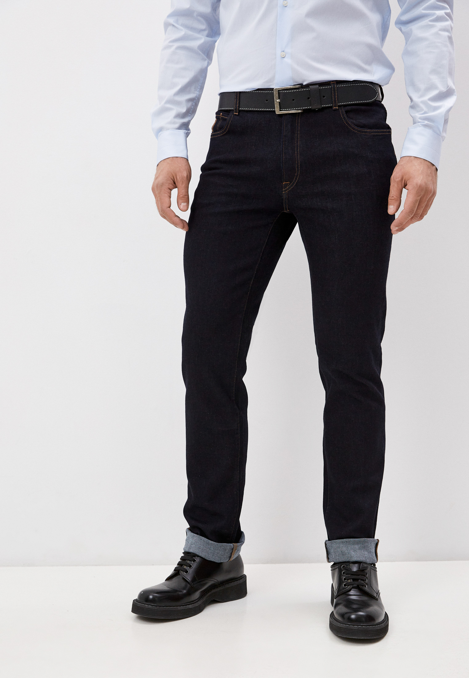 Мужские зауженные джинсы Trussardi (Труссарди) 52J00001-1Y000186: изображение 1