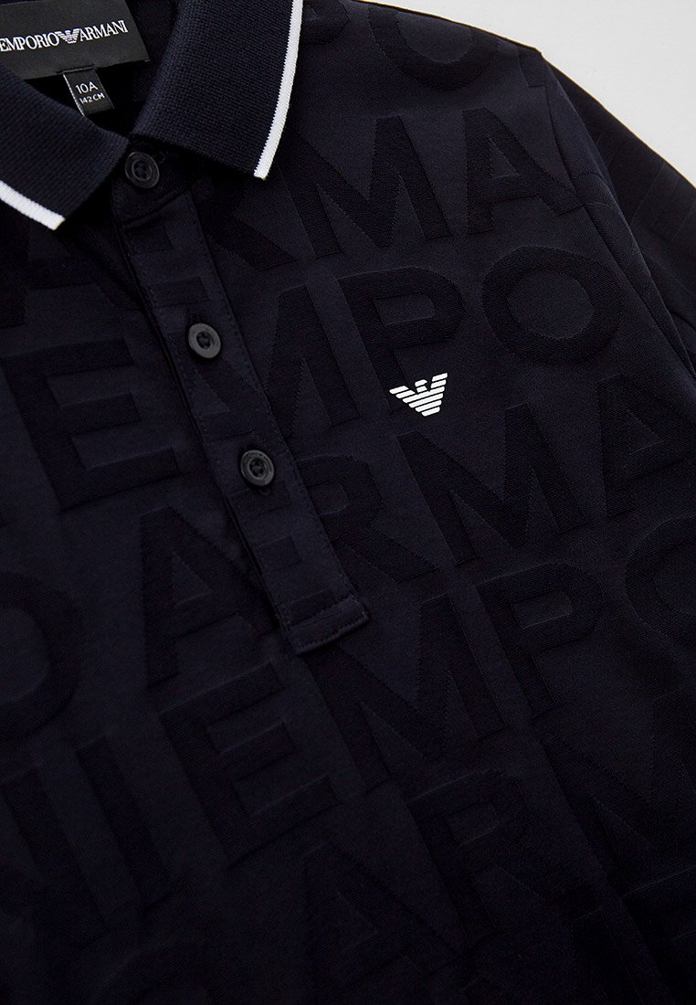 Поло футболки для мальчиков Emporio Armani (Эмпорио Армани) 6K4F62 1JGYZ: изображение 3