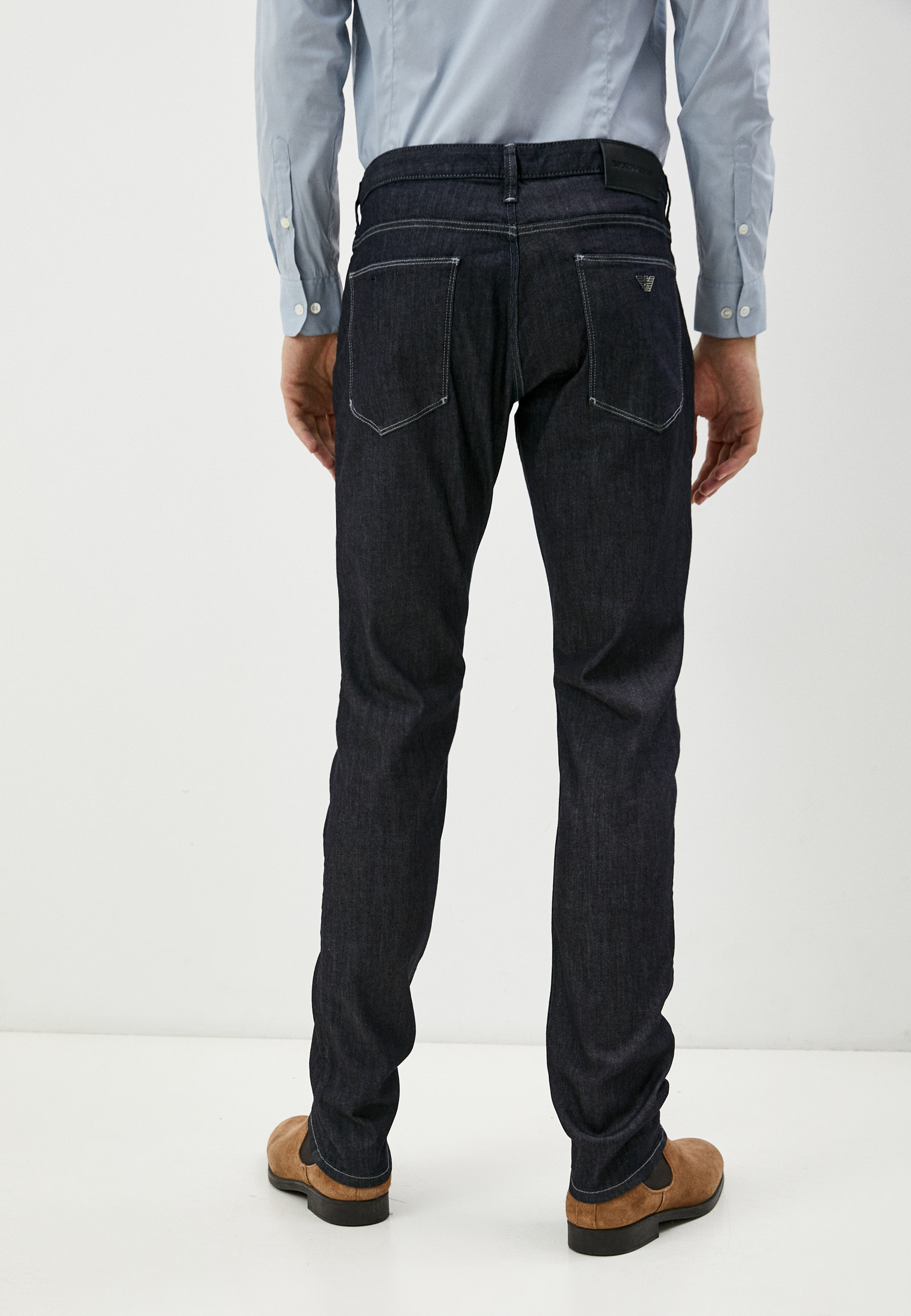Мужские зауженные джинсы Emporio Armani (Эмпорио Армани) 8N1J06 1D85Z: изображение 7