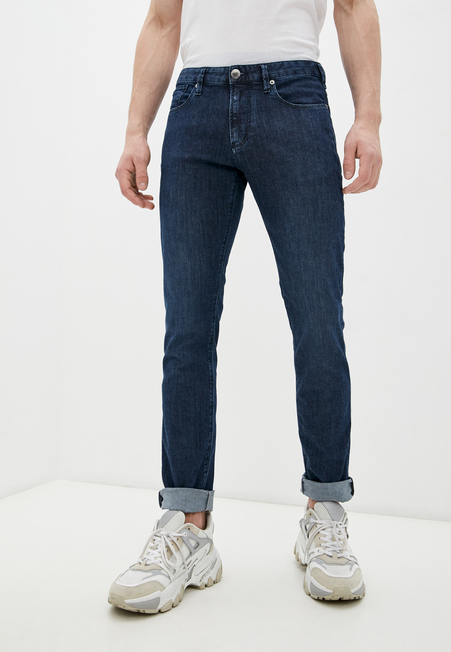 Мужские зауженные джинсы Emporio Armani (Эмпорио Армани) 8N1J06 1D85Z: изображение 6