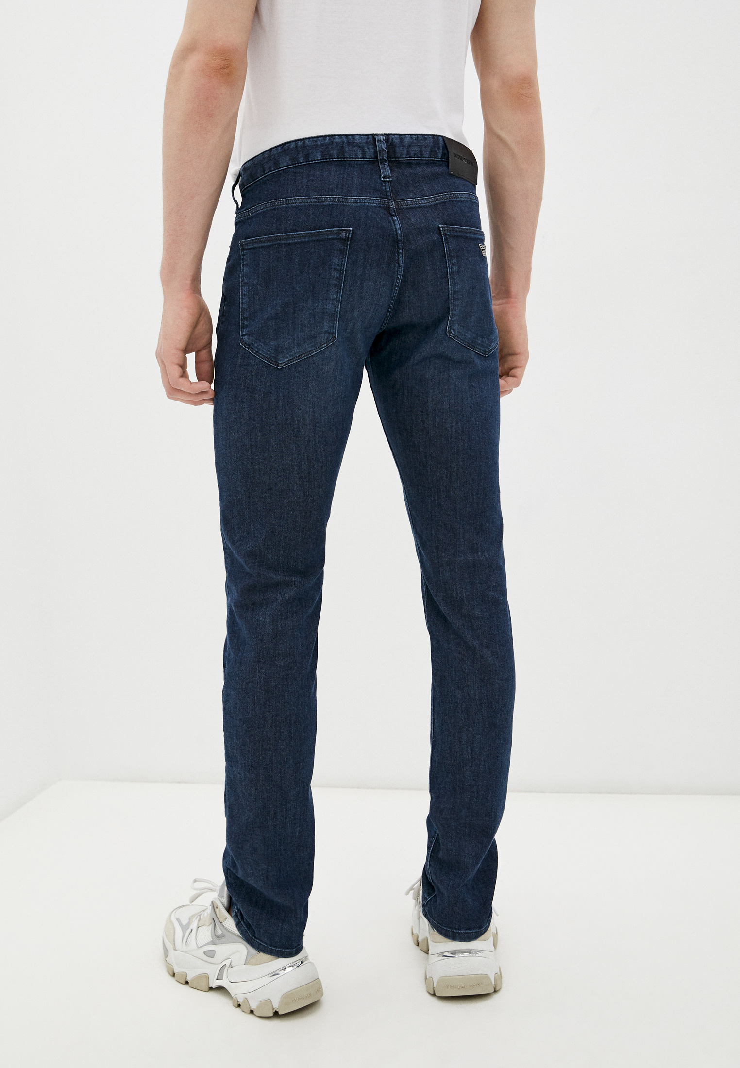 Мужские зауженные джинсы Emporio Armani (Эмпорио Армани) 8N1J06 1D85Z: изображение 9