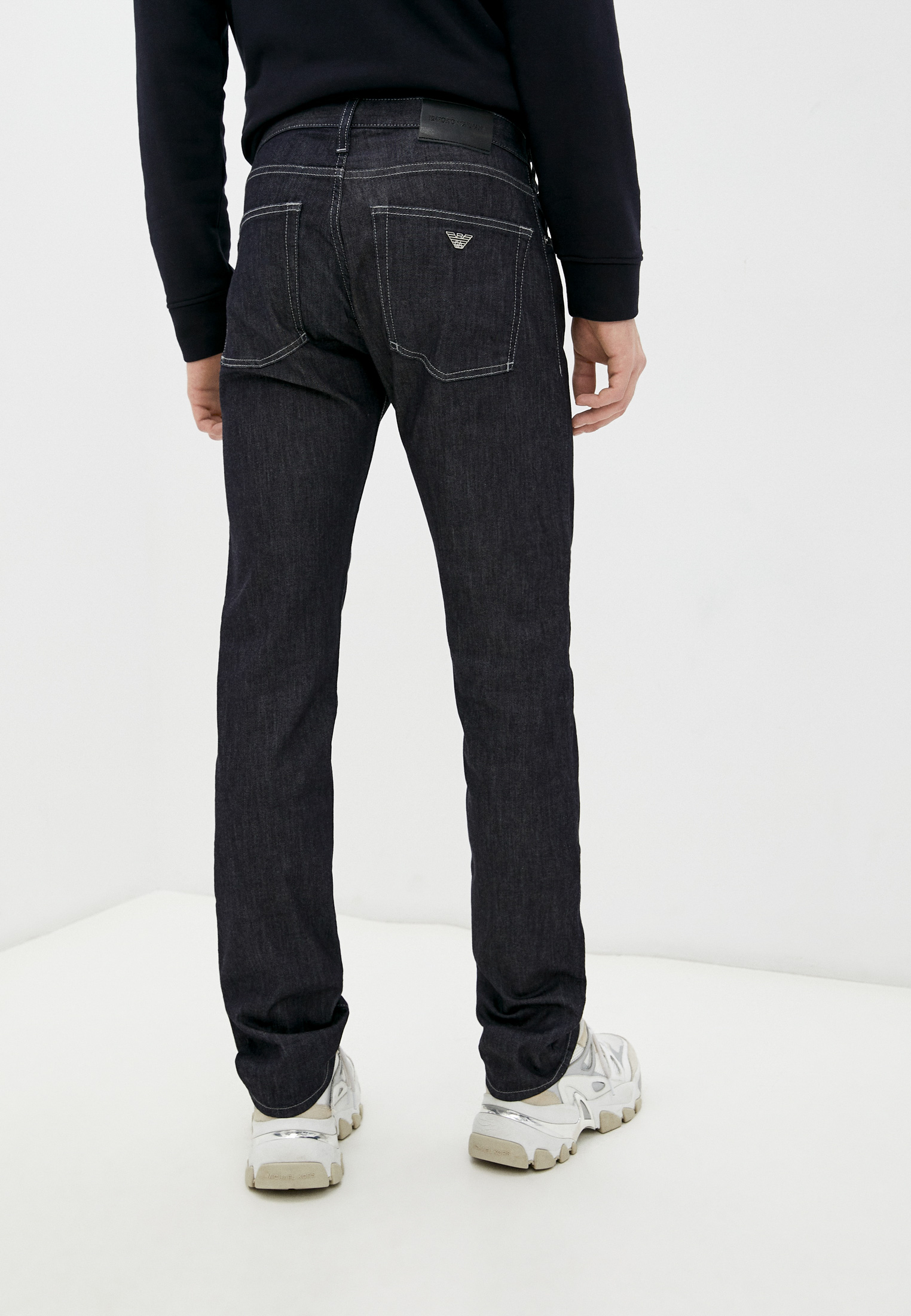 Мужские зауженные джинсы Emporio Armani (Эмпорио Армани) 8N1J45 1D85Z: изображение 4