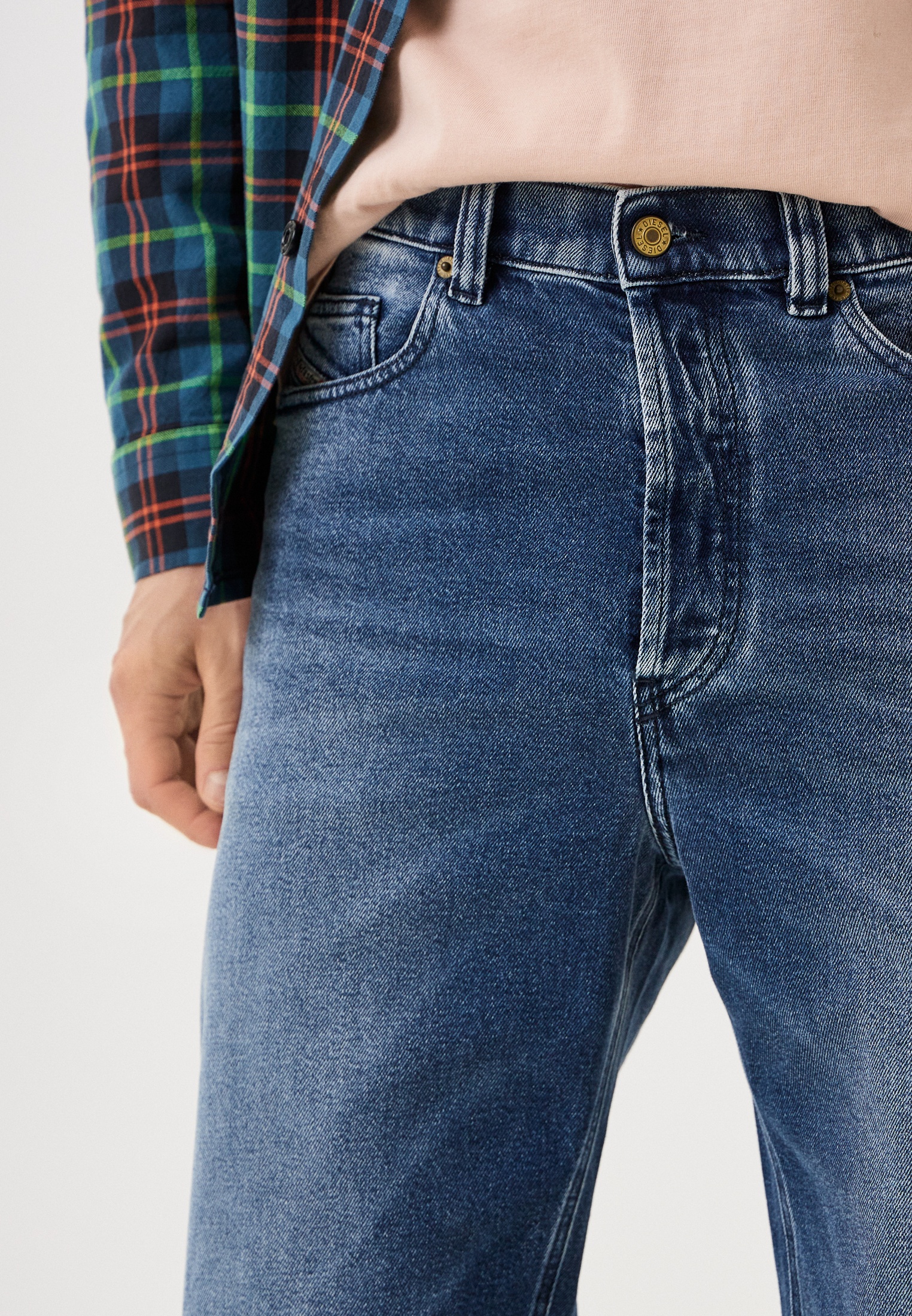 Мужские прямые джинсы Diesel (Дизель) 00S5WB0097G: изображение 8