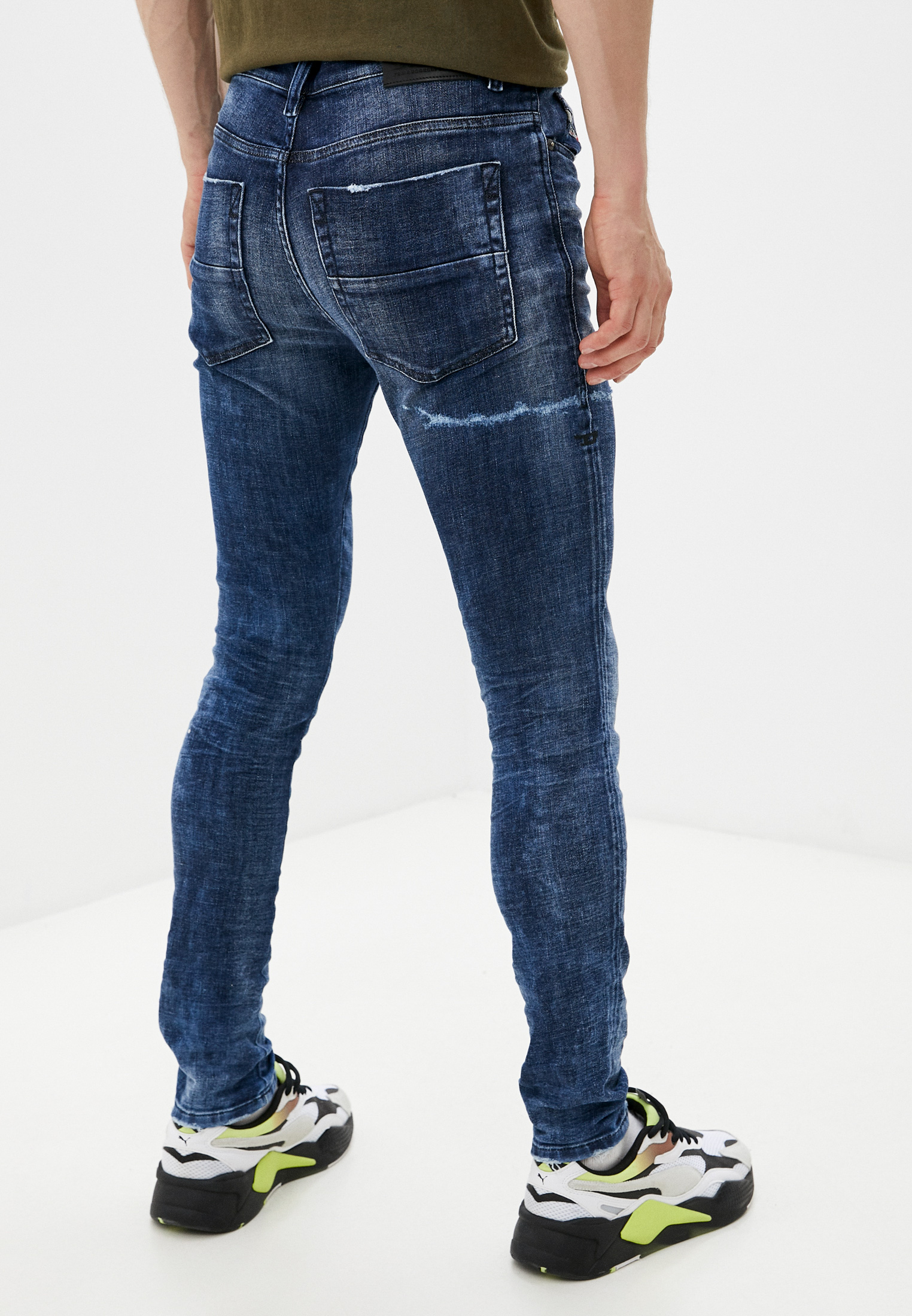 Мужские зауженные джинсы Diesel (Дизель) 00SDU80096Q: изображение 3