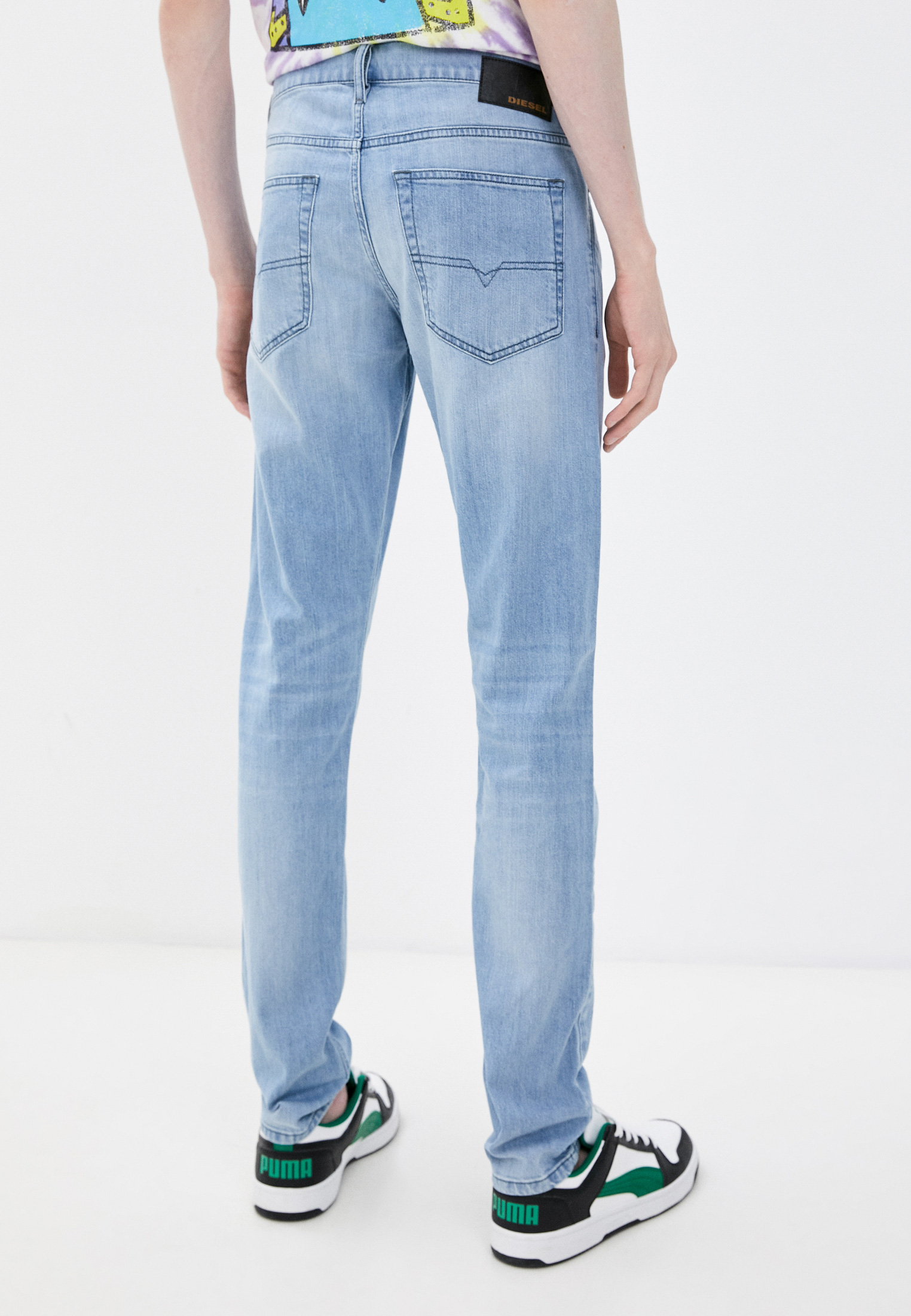 Мужские зауженные джинсы Diesel (Дизель) 00SIDA0095U: изображение 3