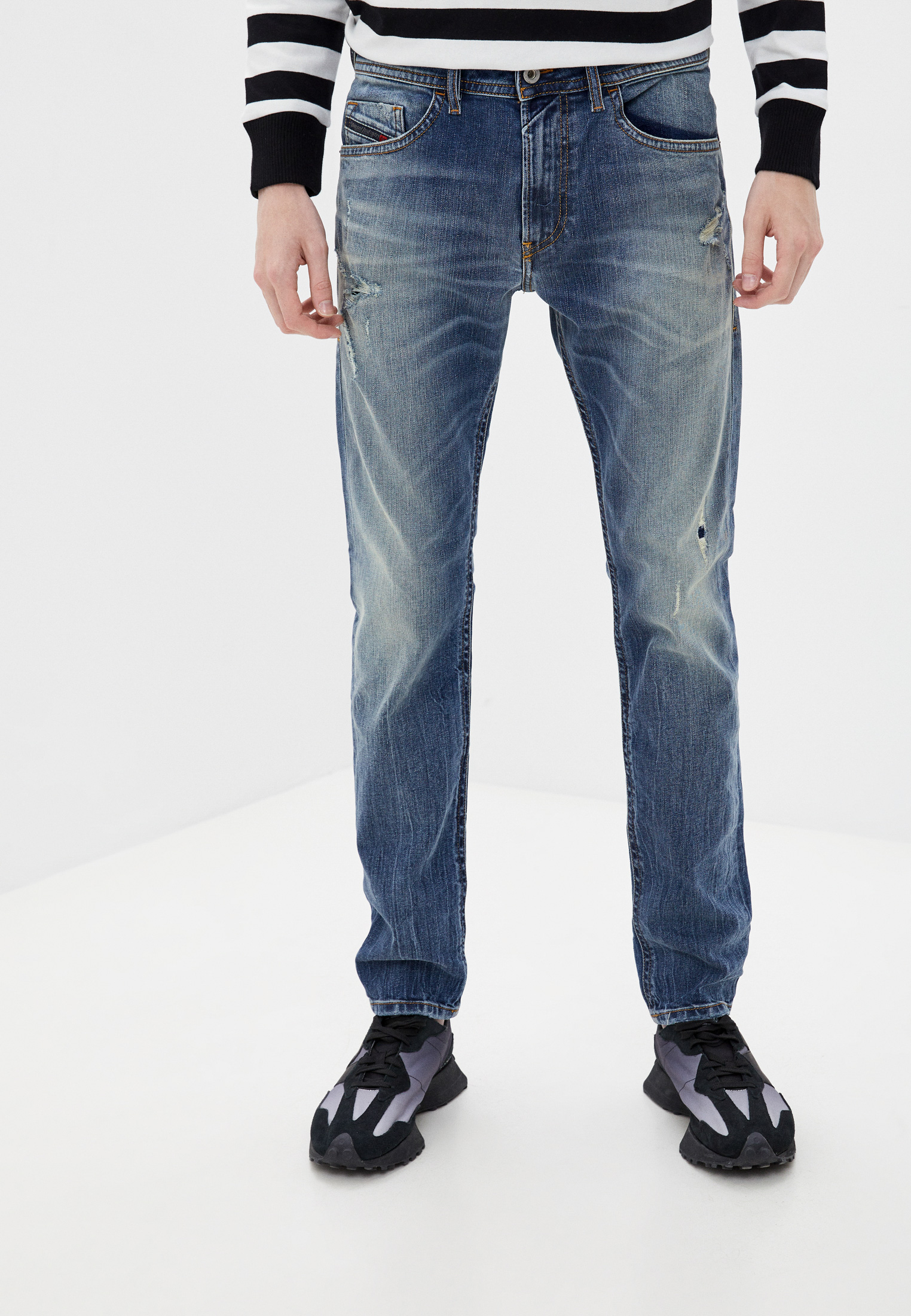 Мужские зауженные джинсы Diesel (Дизель) 00SW1Q069DZ: изображение 5