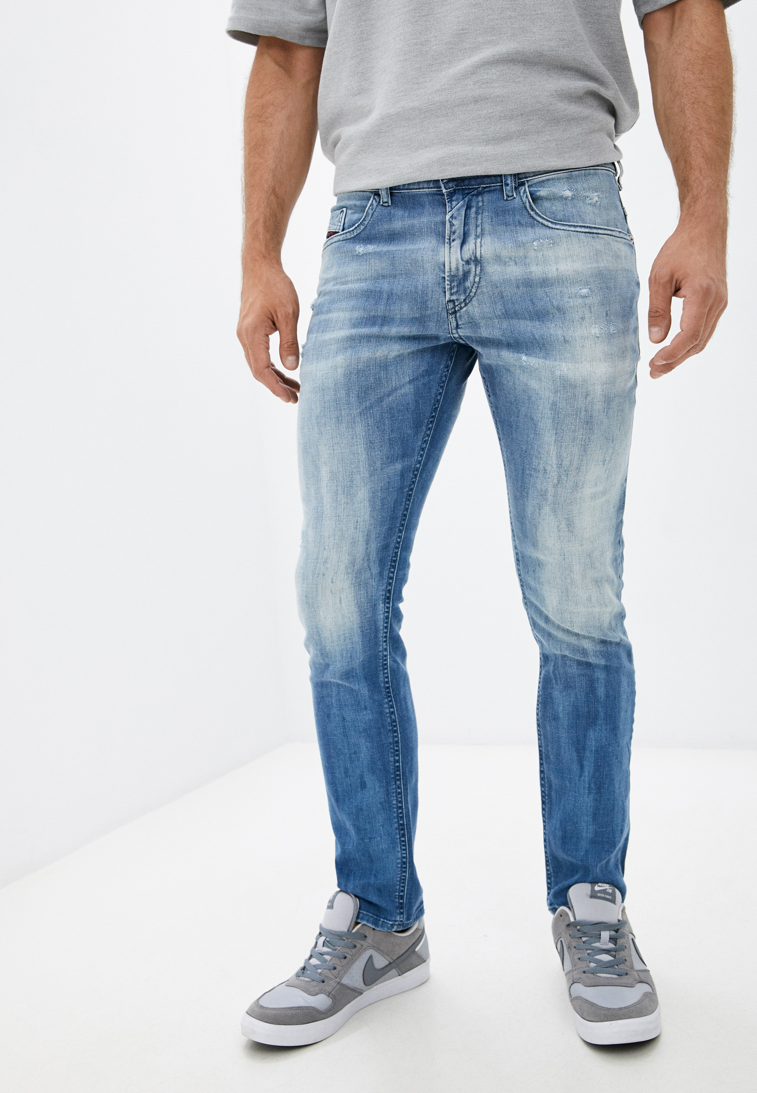Мужские зауженные джинсы Diesel (Дизель) 00SW1Q081AS: изображение 5
