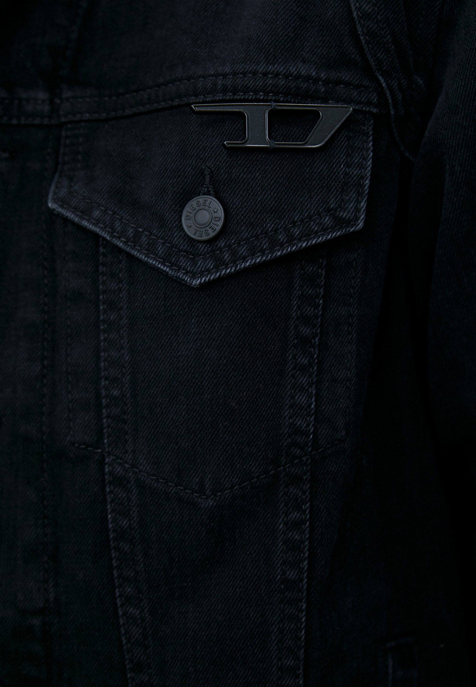Джинсовая куртка Diesel (Дизель) 00SXZT0HAVF: изображение 9