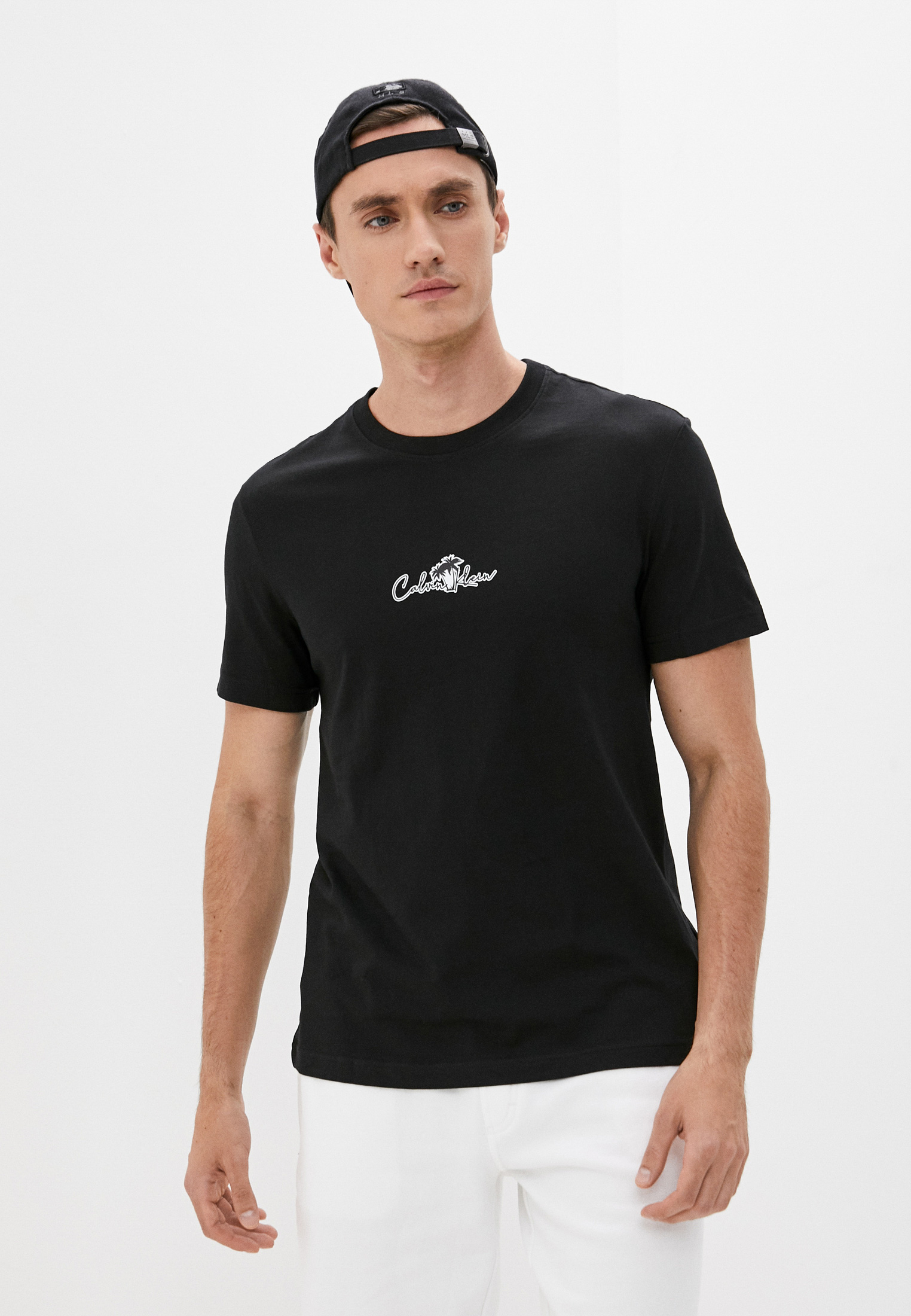 Мужская футболка Calvin Klein (Кельвин Кляйн) K10K107980: изображение 1