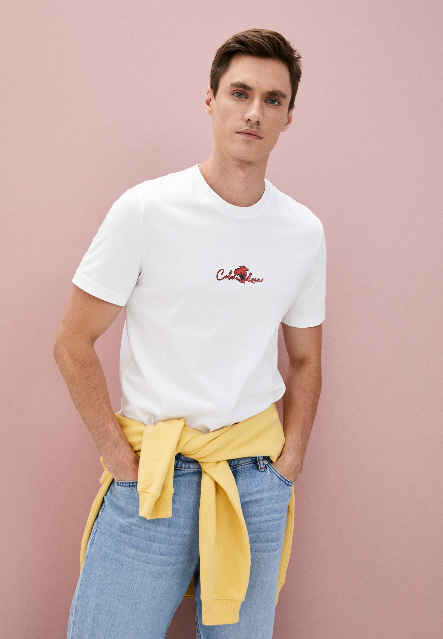 Мужская футболка Calvin Klein (Кельвин Кляйн) K10K107980: изображение 2