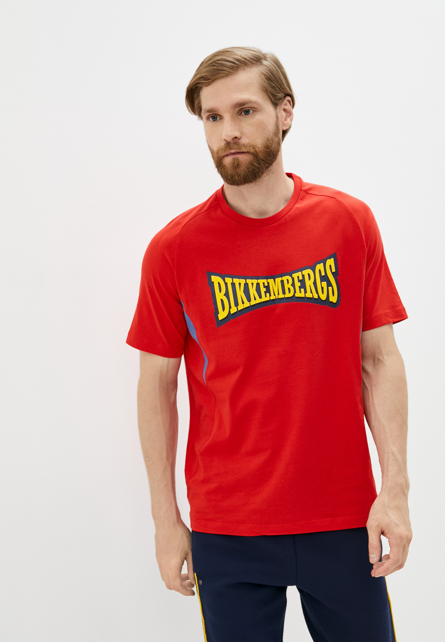 Мужская футболка Bikkembergs (Биккембергс) C 4 117 01 M 4298: изображение 1