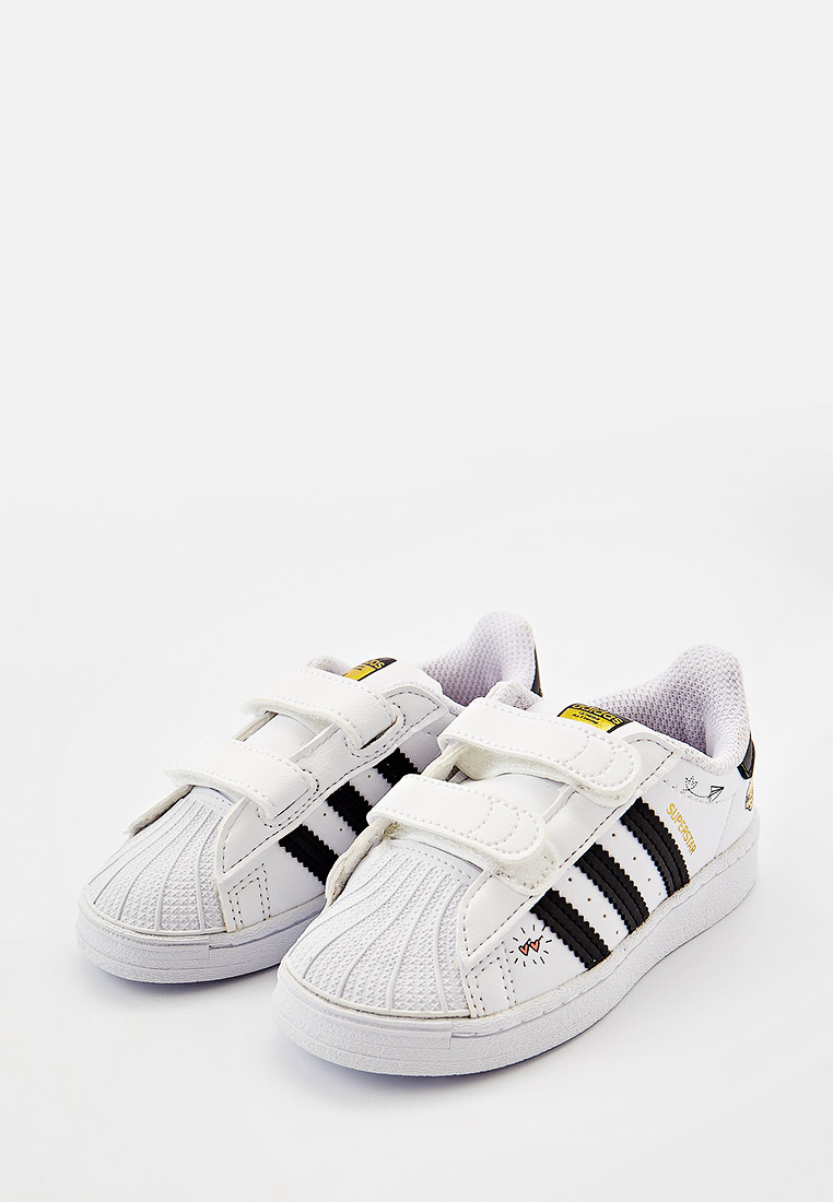 Кеды для мальчиков Adidas Originals (Адидас Ориджиналс) FZ0619: изображение 7