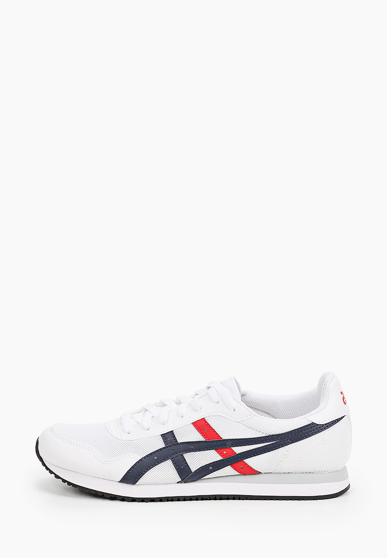 Мужские кроссовки Asics (Асикс) 1201A093 внешний материал искусственная  кожа, текстиль; цвет белый купить за 2900 руб.