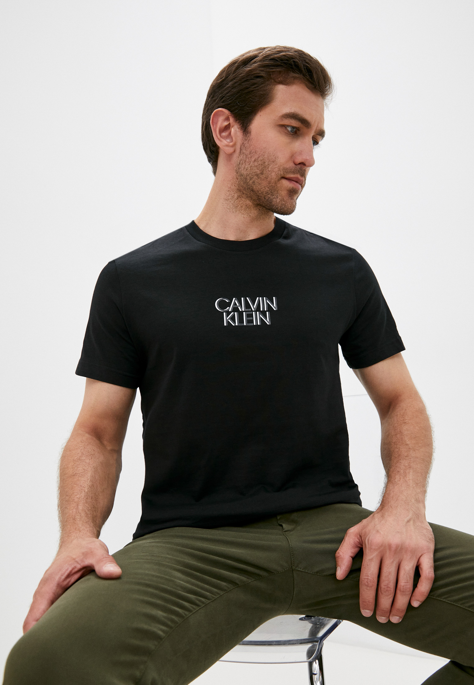 Мужская футболка Calvin Klein (Кельвин Кляйн) K10K106844: изображение 1