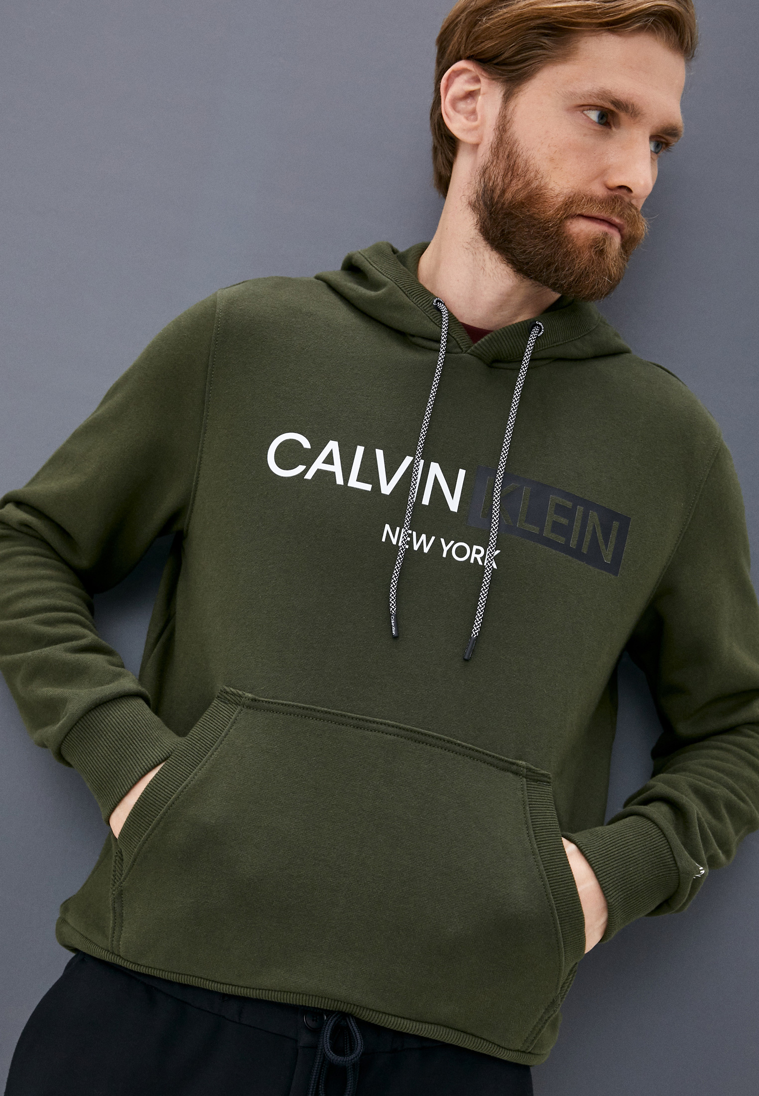 Мужские худи Calvin Klein (Кельвин Кляйн) K10K107168: изображение 2