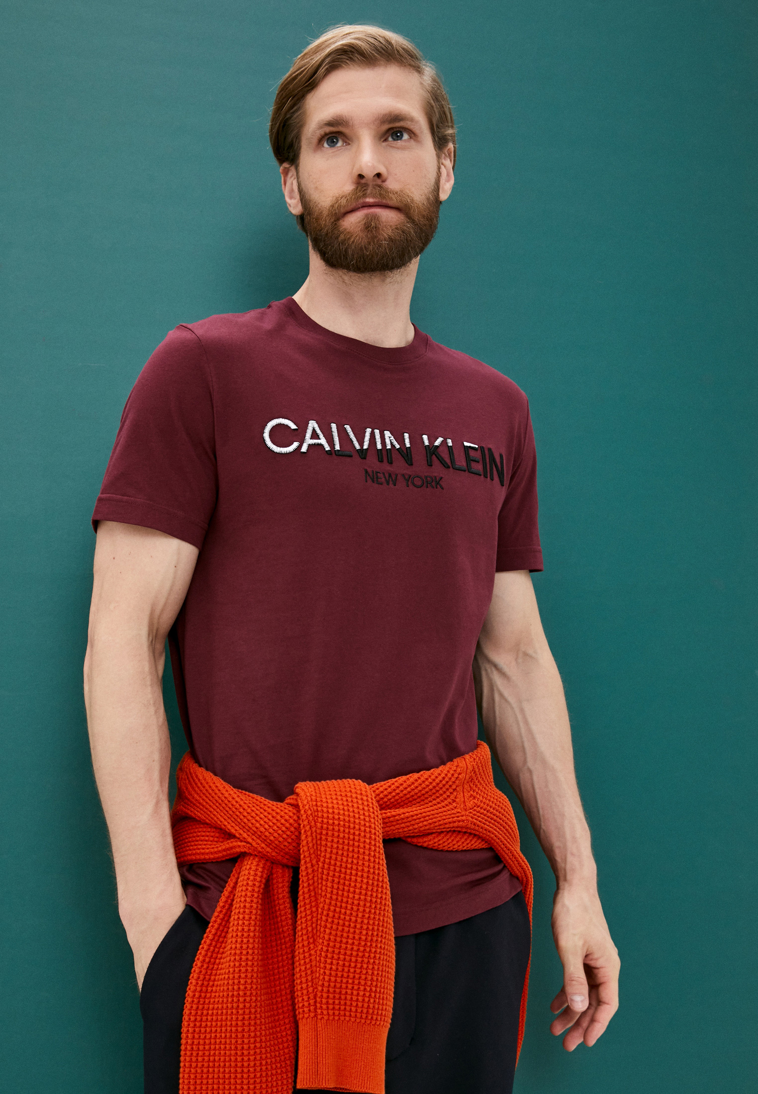 Мужская футболка Calvin Klein (Кельвин Кляйн) K10K107247: изображение 2