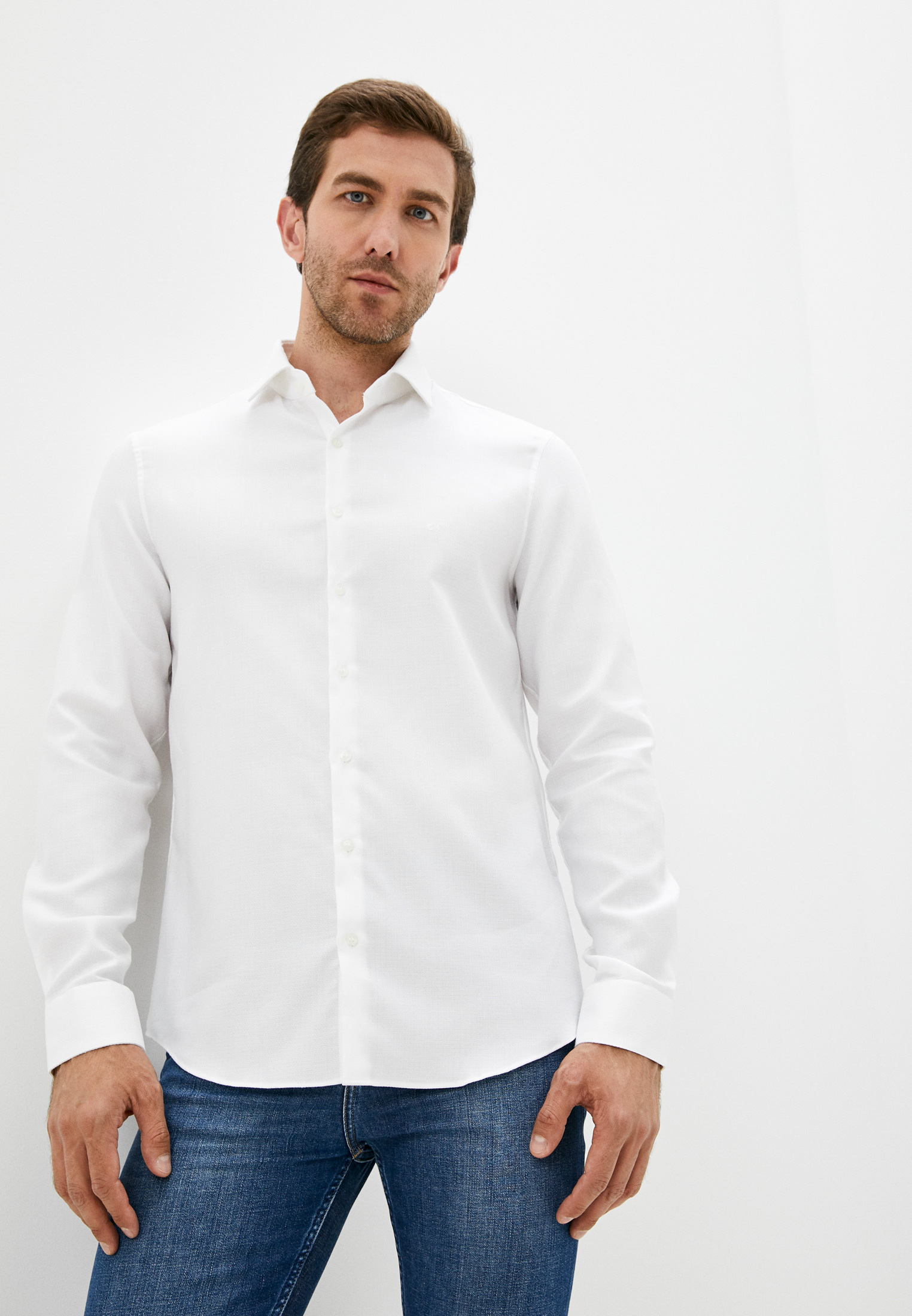 Рубашка с длинным рукавом Calvin Klein (Кельвин Кляйн) k10k107348: изображение 5