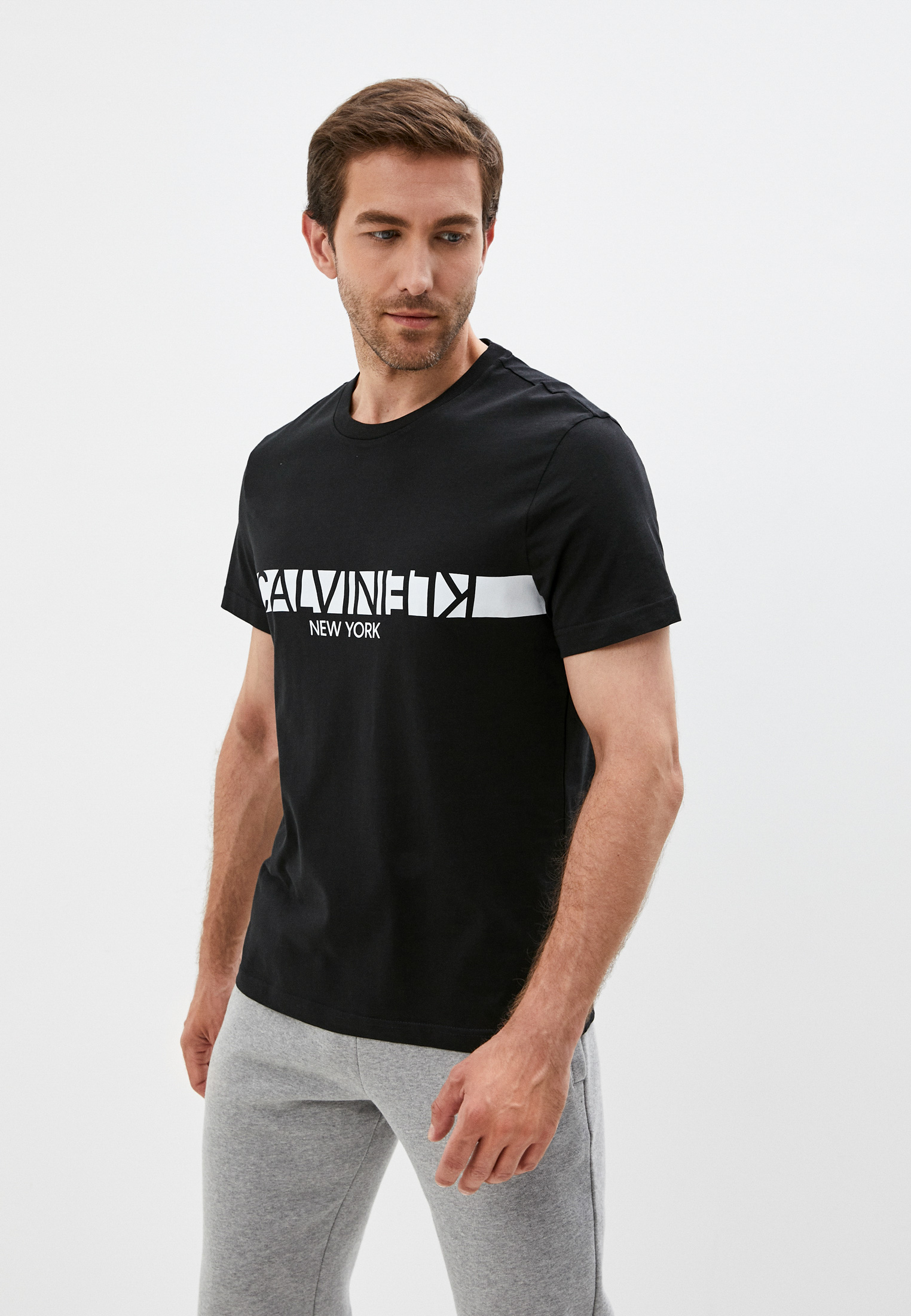 Мужская футболка Calvin Klein (Кельвин Кляйн) K10K107124: изображение 1