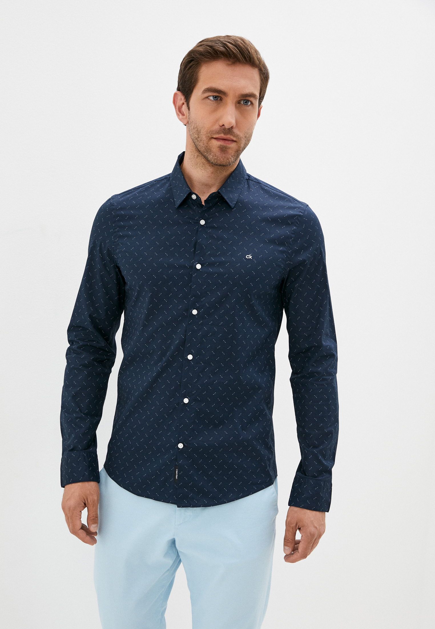 Рубашка с длинным рукавом Calvin Klein (Кельвин Кляйн) k10k107381: изображение 5