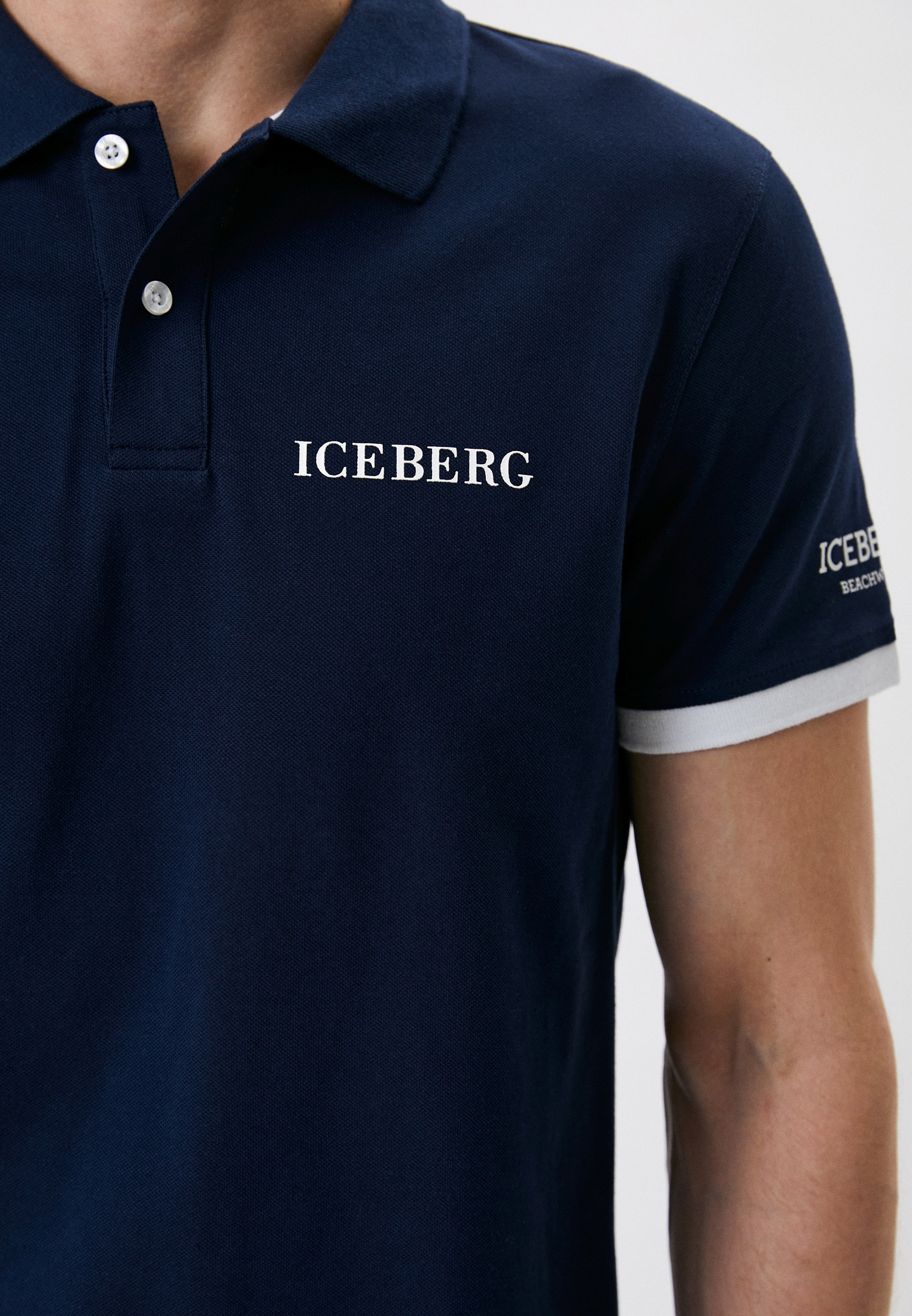 Мужские поло Iceberg (Айсберг) ICE1MPL01: изображение 8