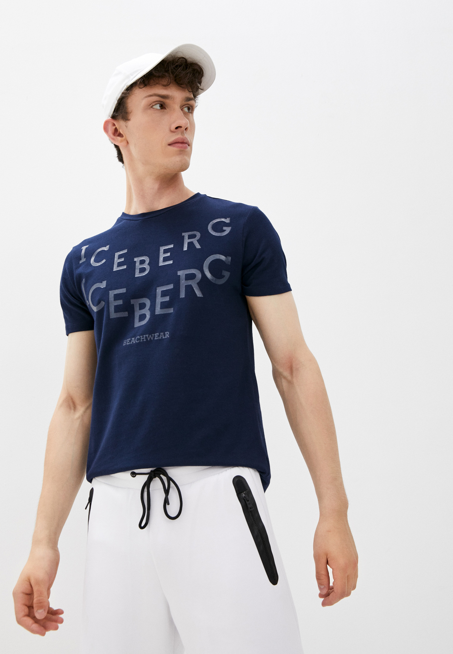 Мужская футболка Iceberg (Айсберг) ICE1MTS01: изображение 1