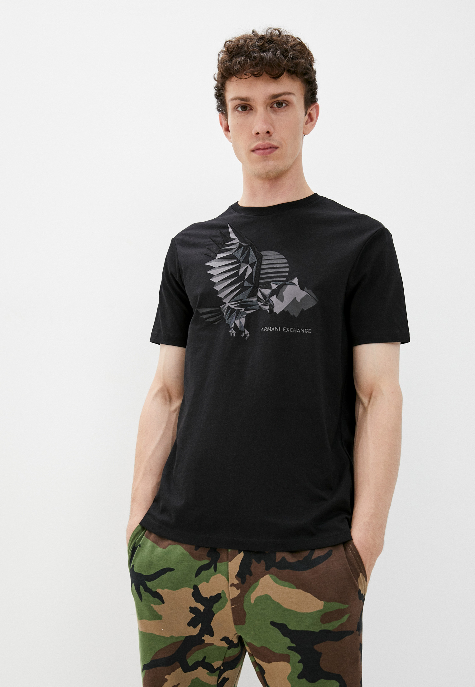 Armani Exchange Футболка Мужская Купить